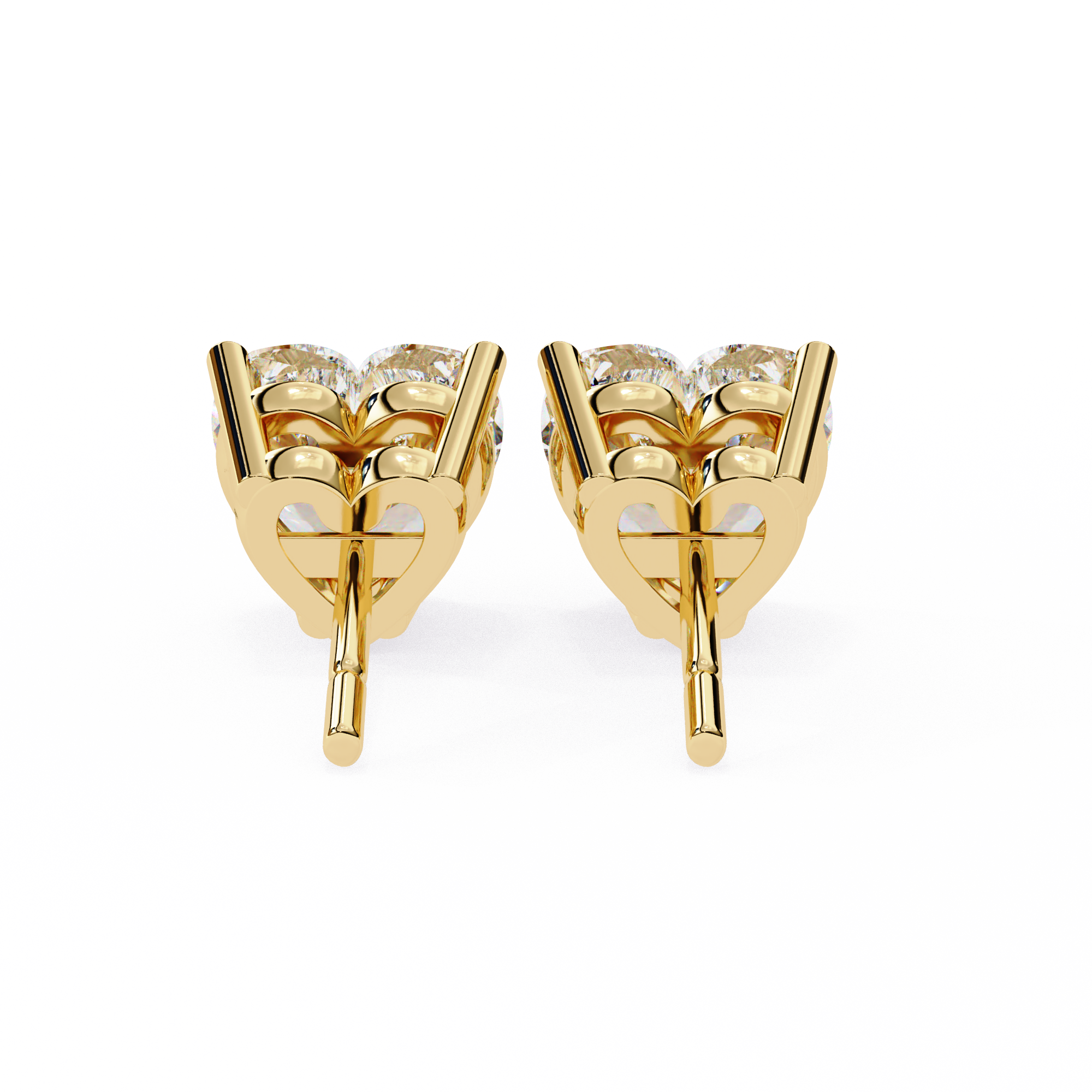 2.43 ct Heartbeat Harmony Earrings 9k