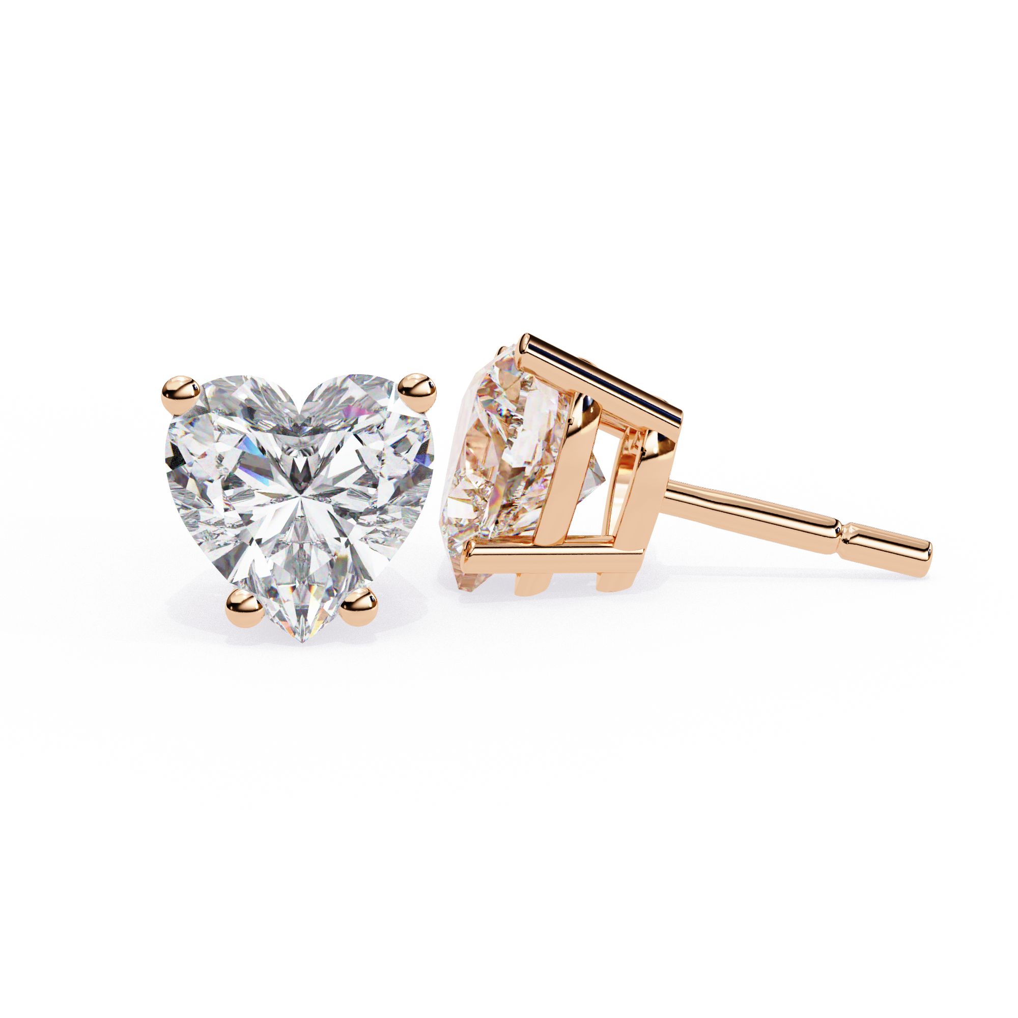 2.43 ct Heartbeat Harmony Earrings 9k