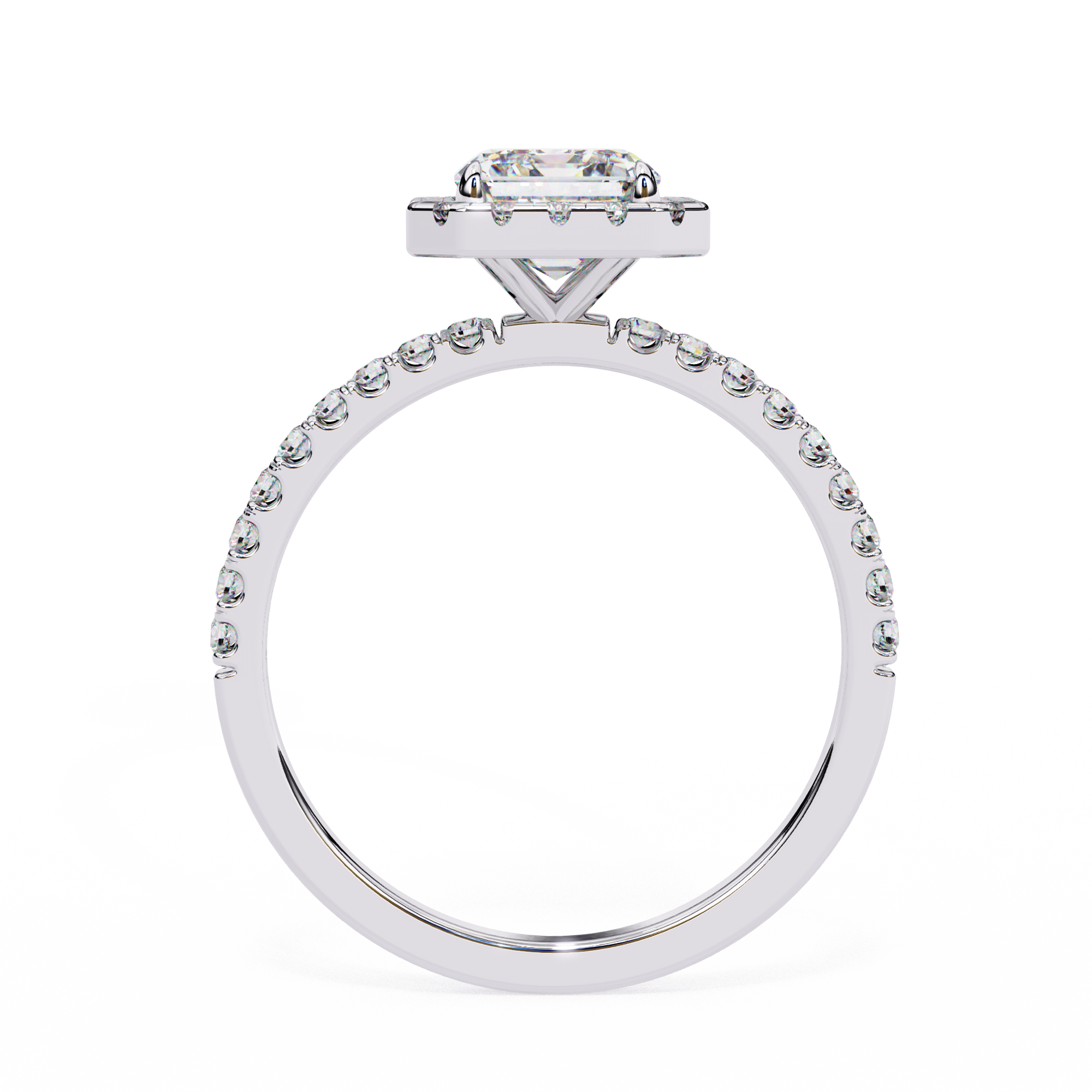 2.01 ct Verdant Sphere Ring 9k