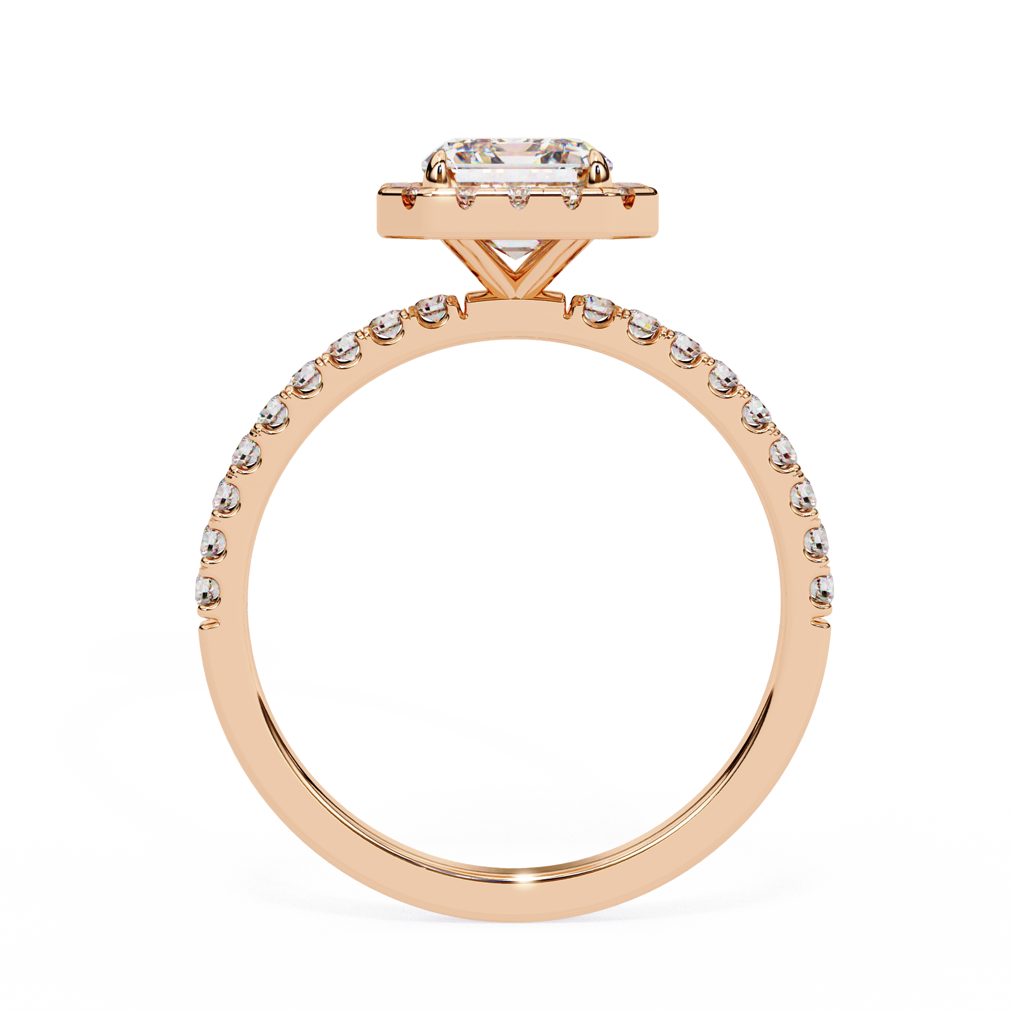 2.01 ct Verdant Sphere Ring 9k