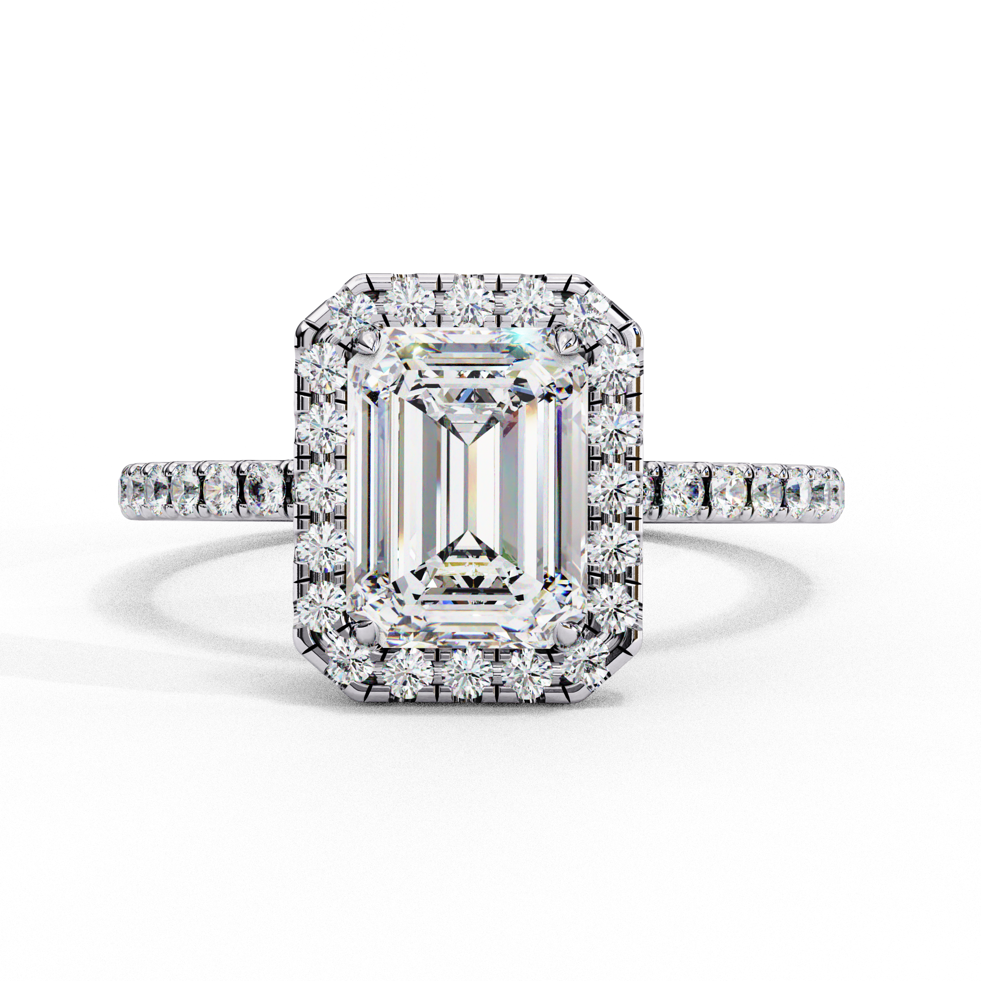2.01 ct Verdant Sphere Ring 9k