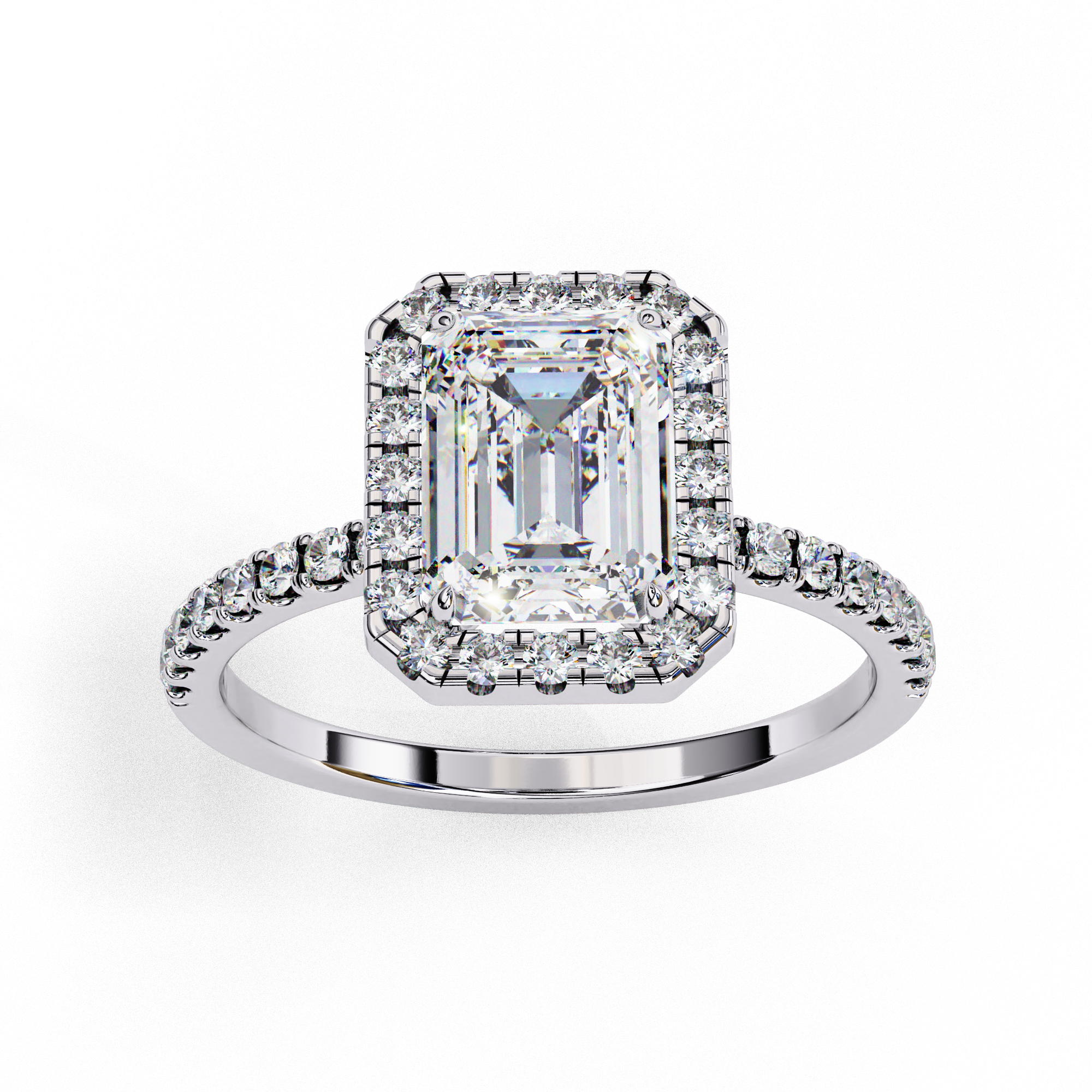 2.01 ct Verdant Sphere Ring 9k