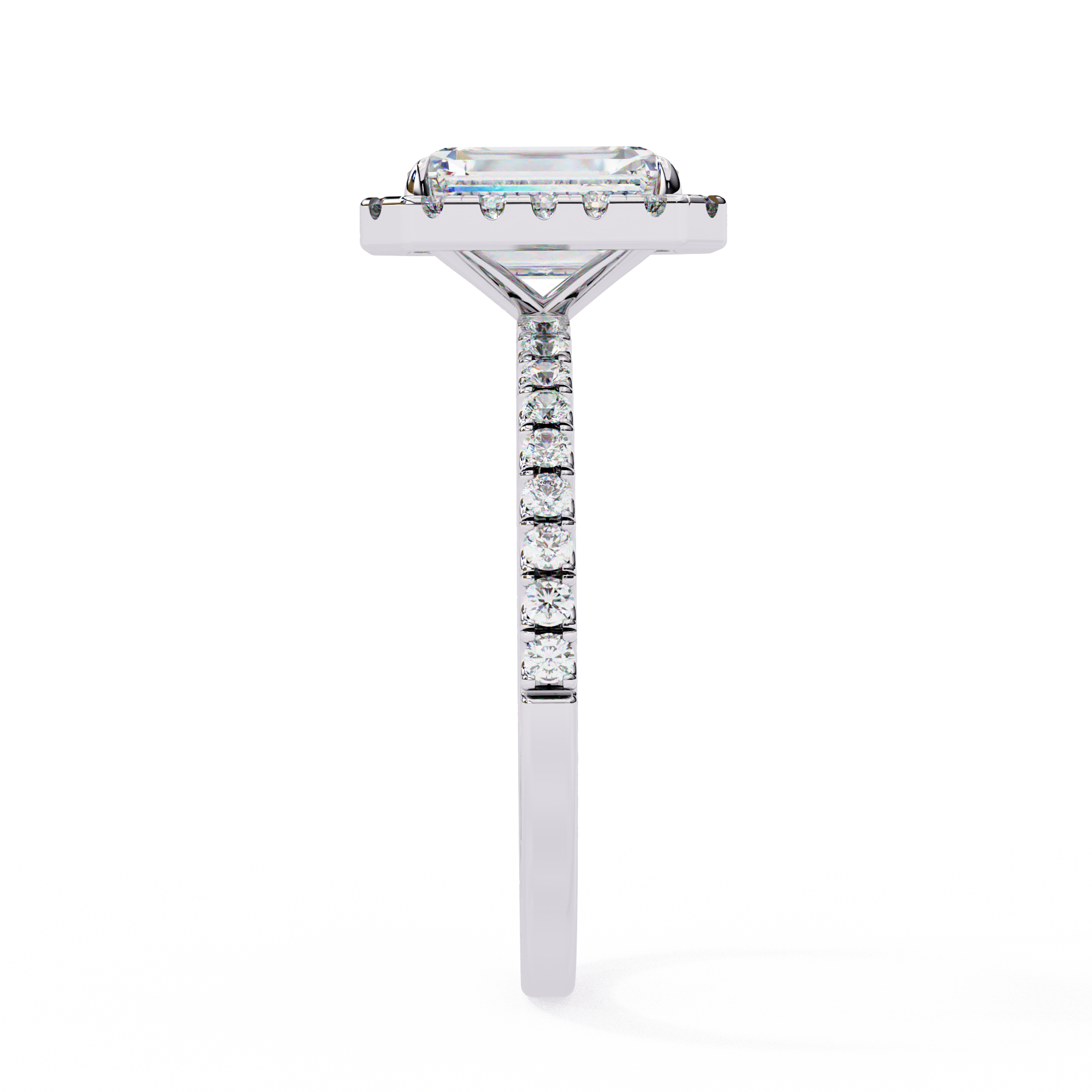 2.14 CT Celestine Glimmer Ring