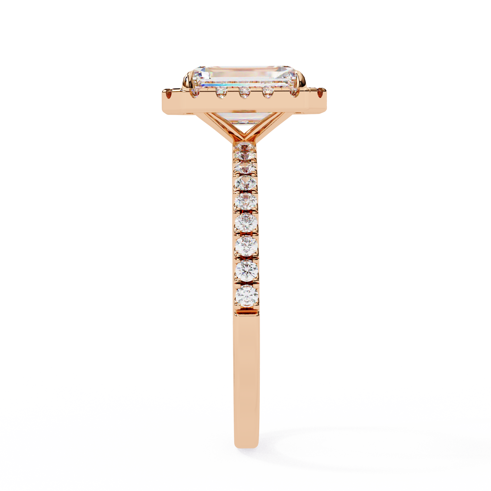 2.14 CT Celestine Glimmer Ring