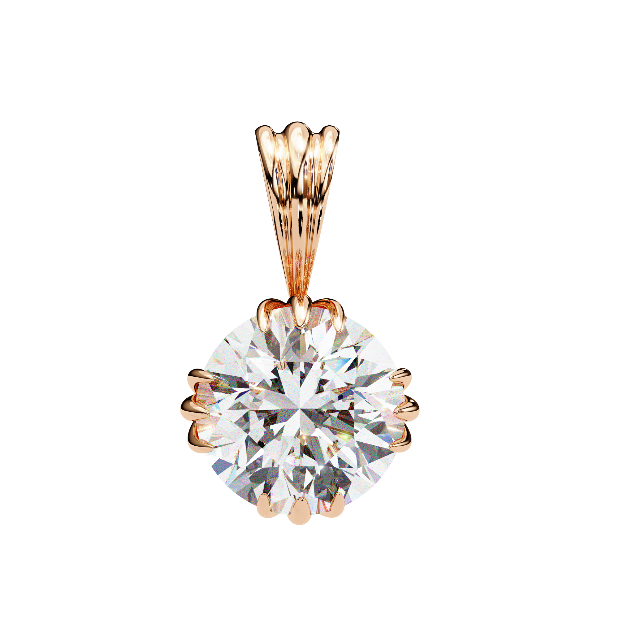 2.04 ct Stellar Shine Pendant 9k