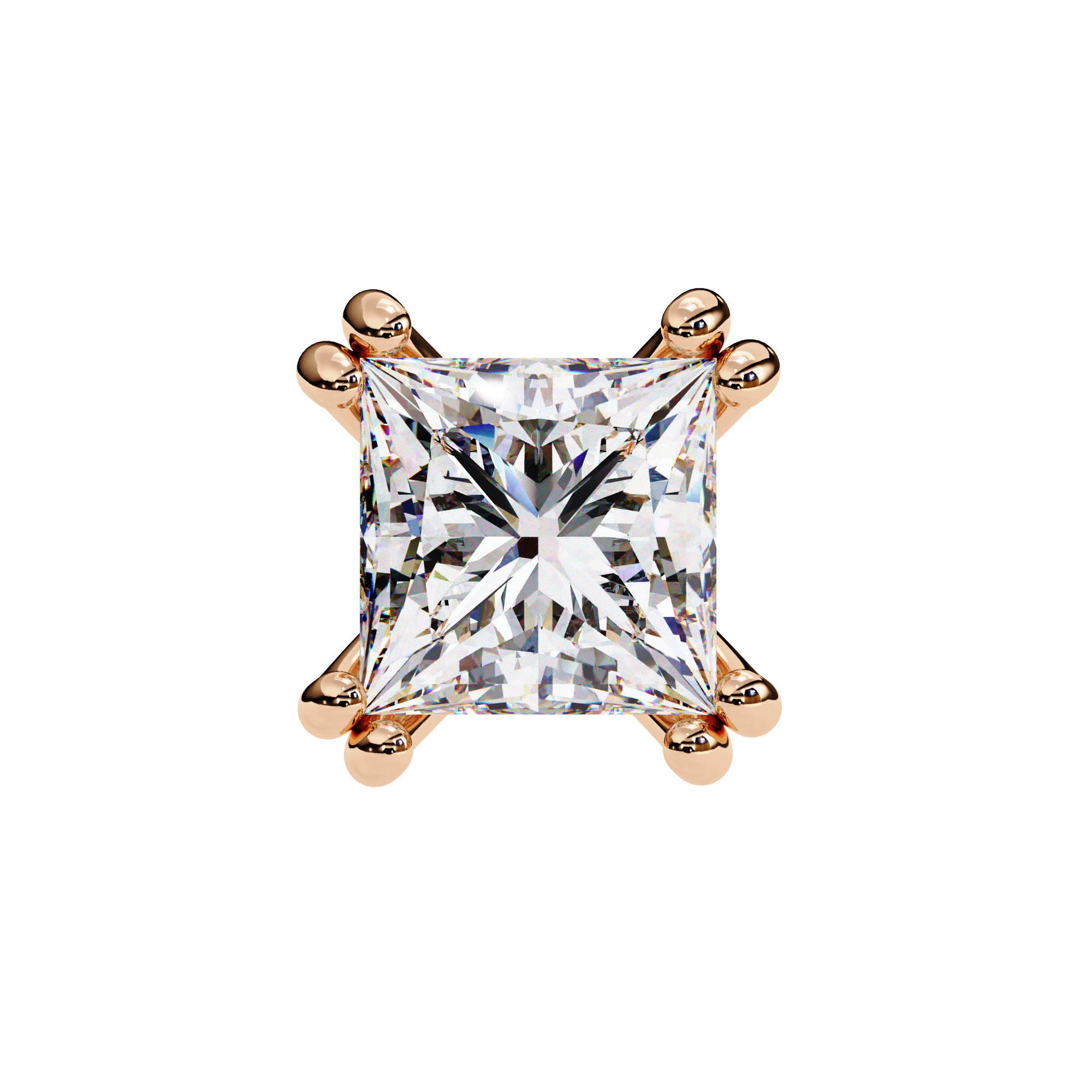 3.04 ct Starlit Elegance Earrings 9k