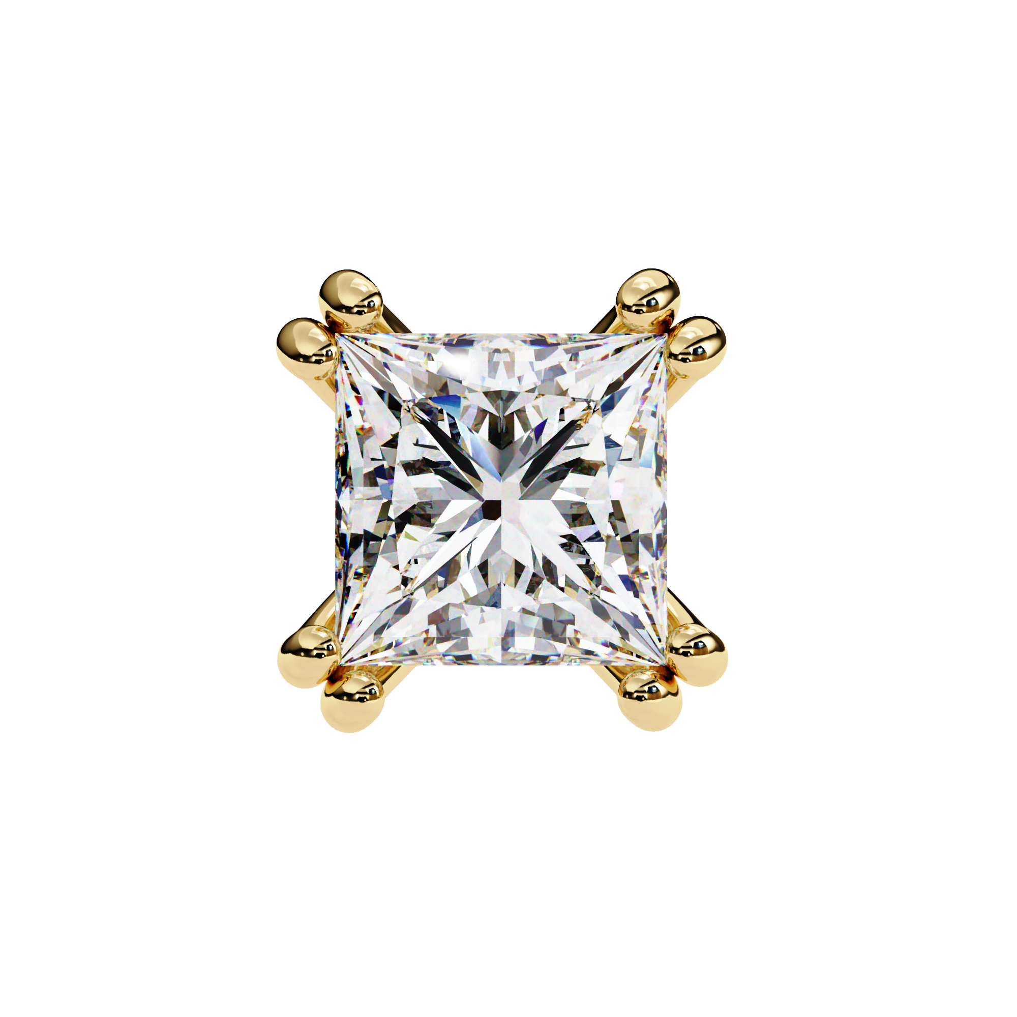 3.04 ct Starlit Elegance Earrings 9k