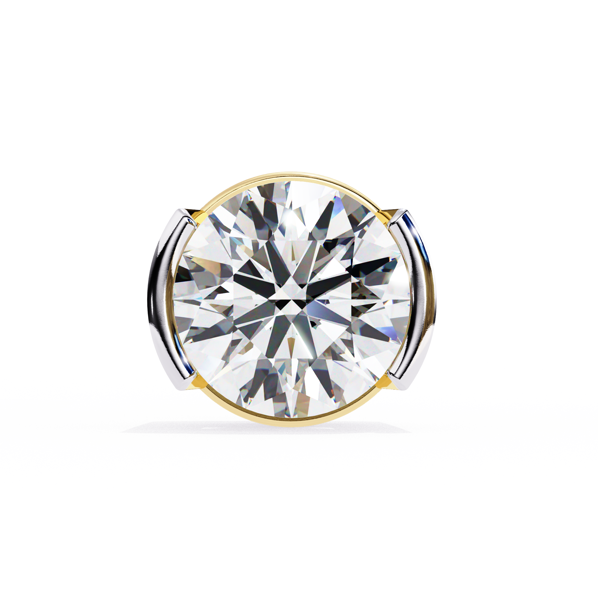 2.57 ct Radiant Sphere Earrings 9k