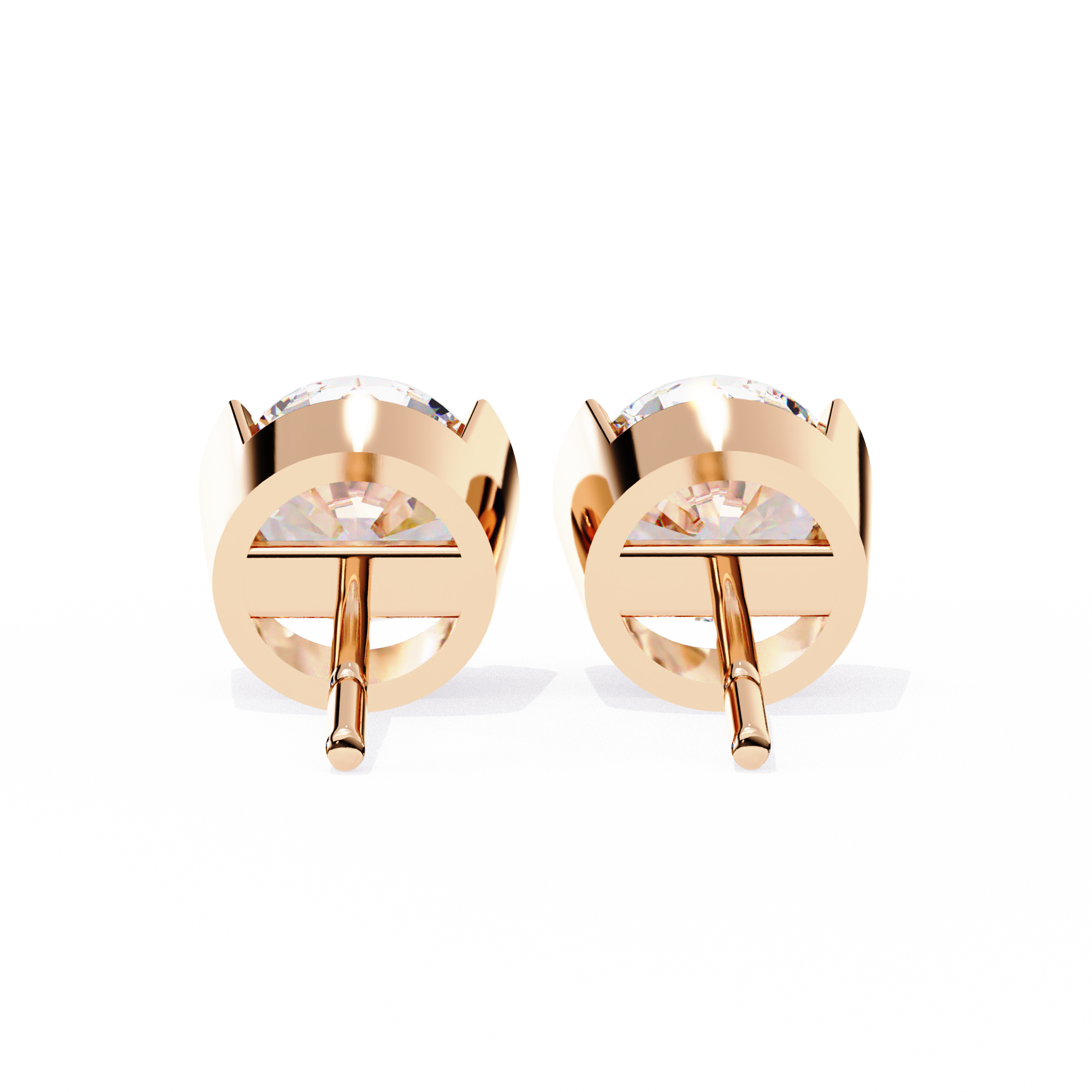 2.57 ct Radiant Sphere Earrings 9k