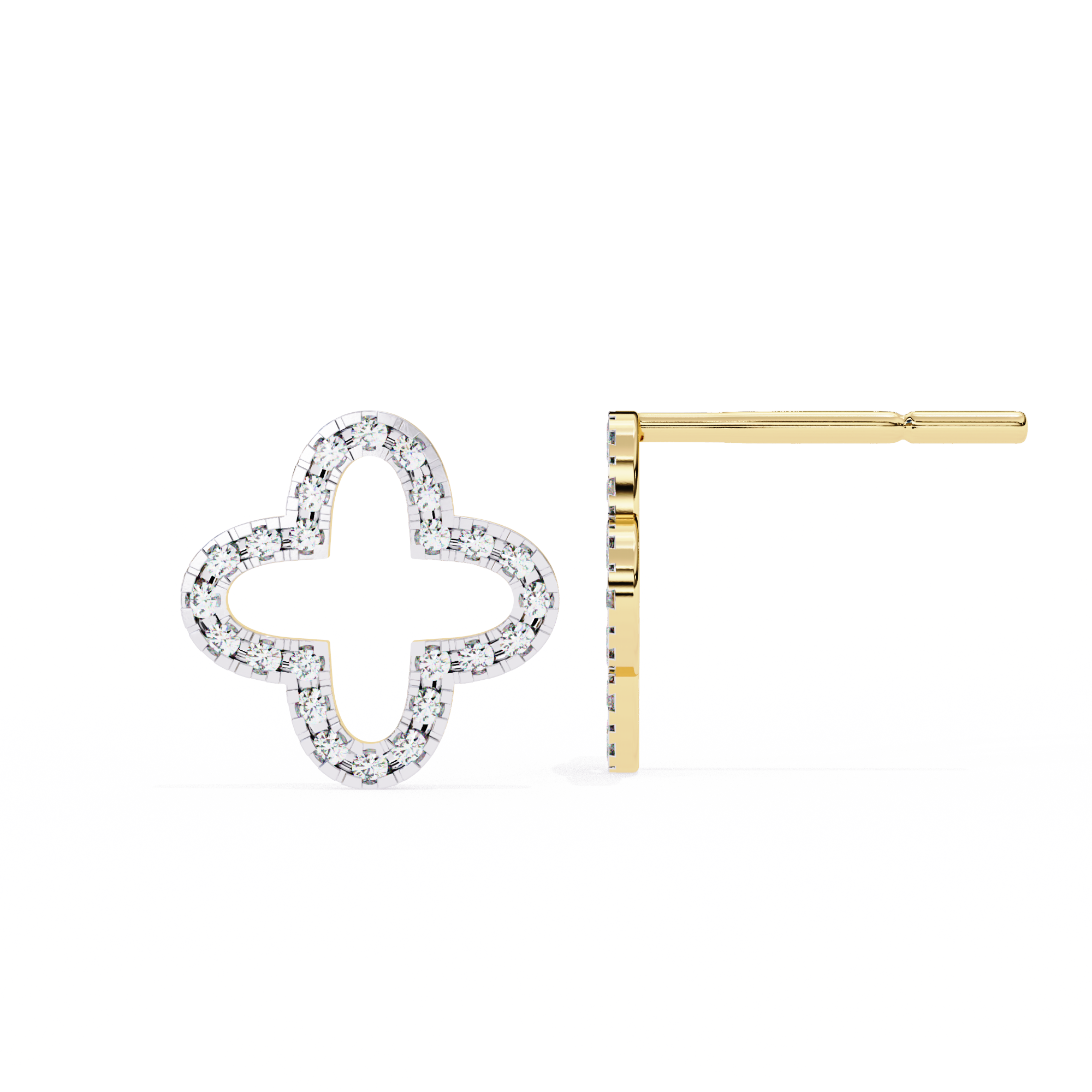 0.24 ct Halo Lustre Earrings