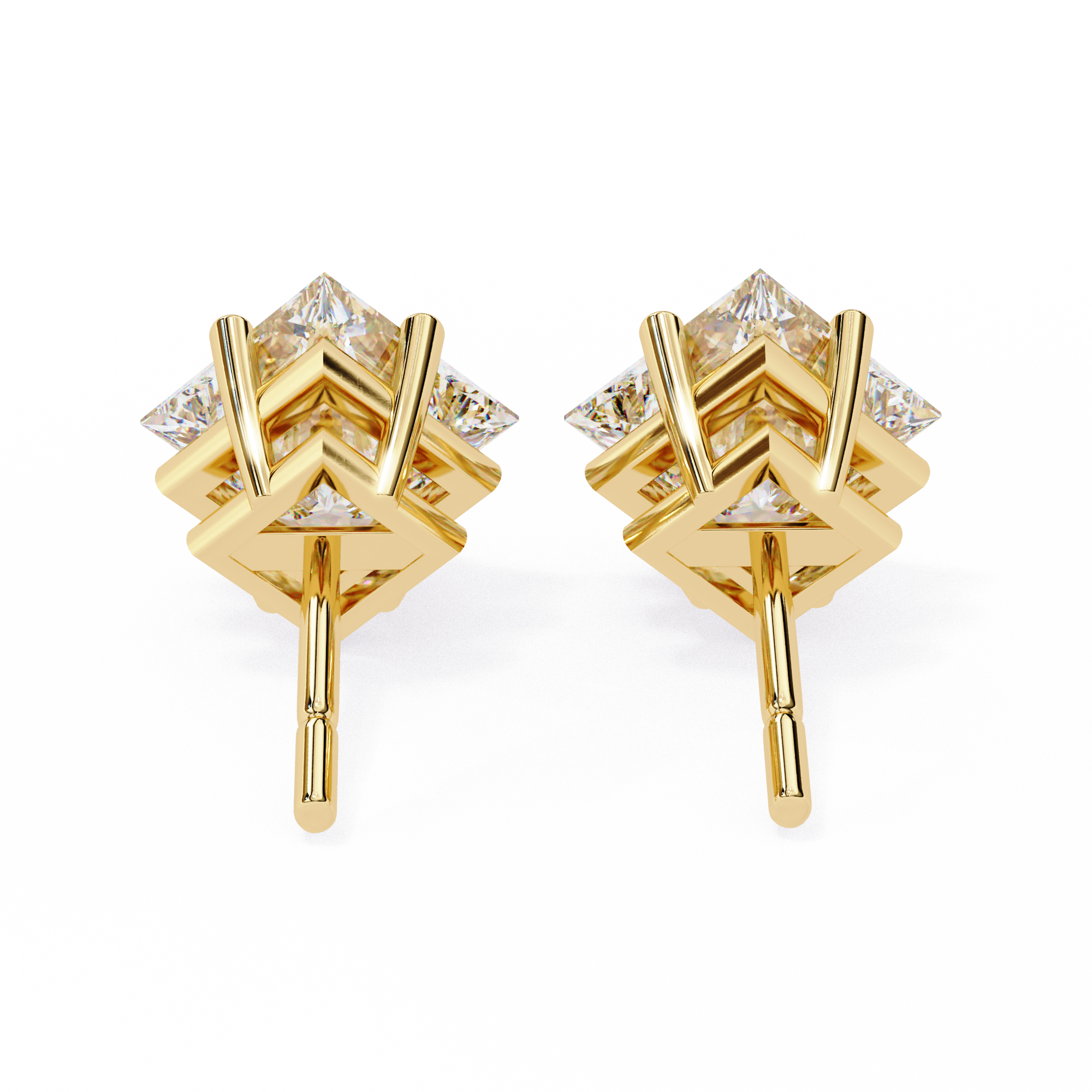 2.39 ct Celestine Shine Earrings 18K