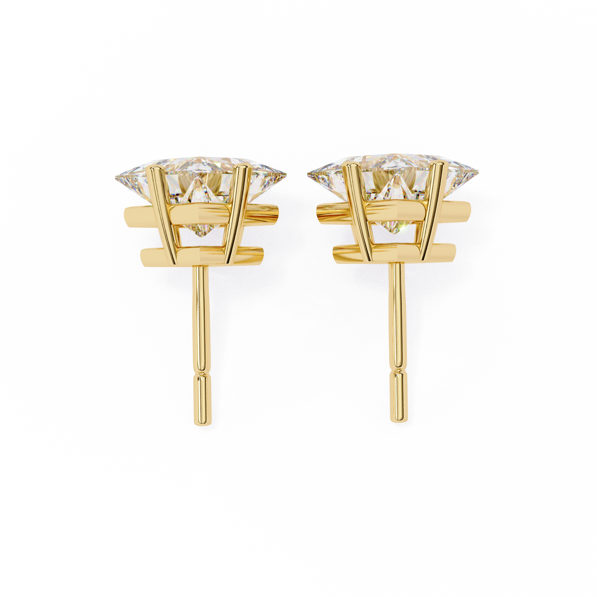 2.39 ct Celestine Shine Earrings 18K