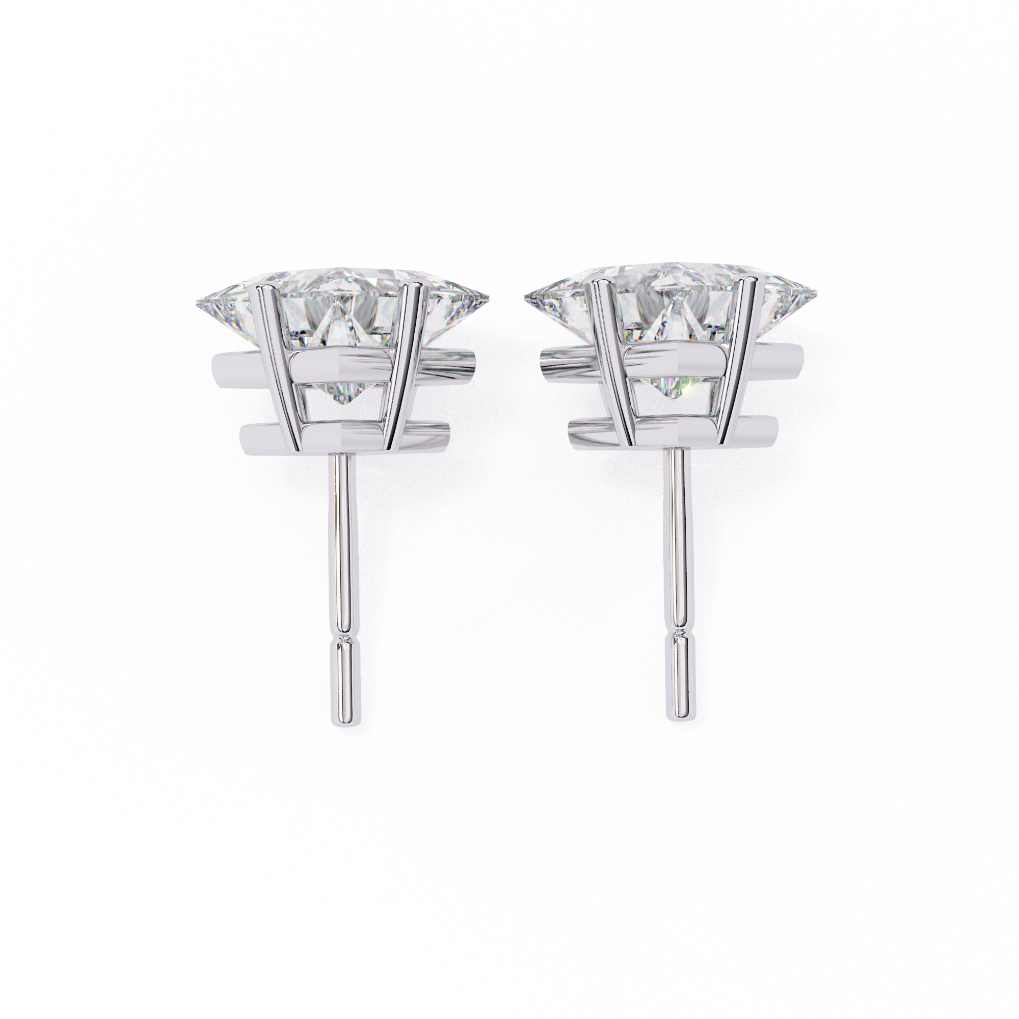 2.39 ct Celestine Shine Earrings 18K