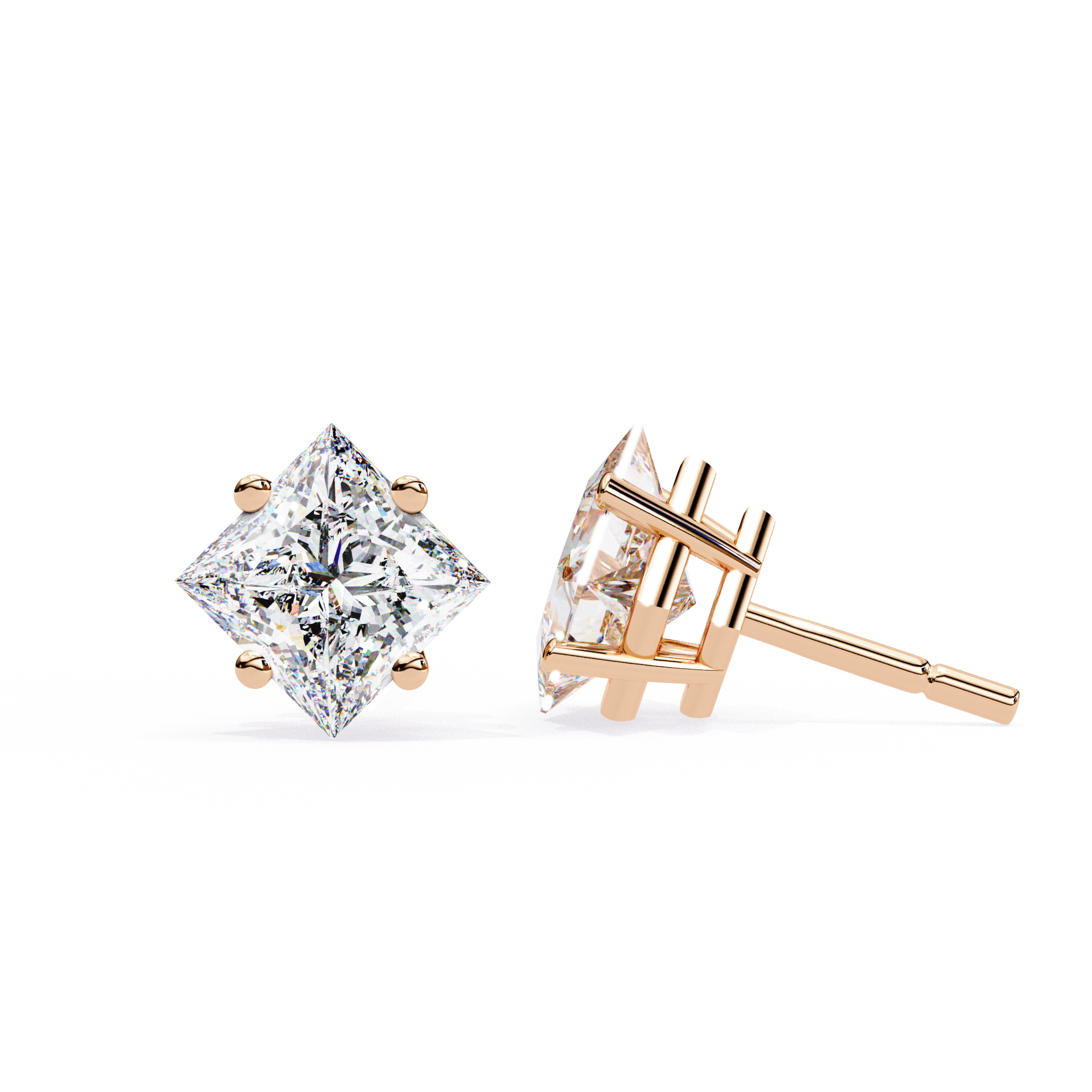 2.39 ct Celestine Shine Earrings 18K