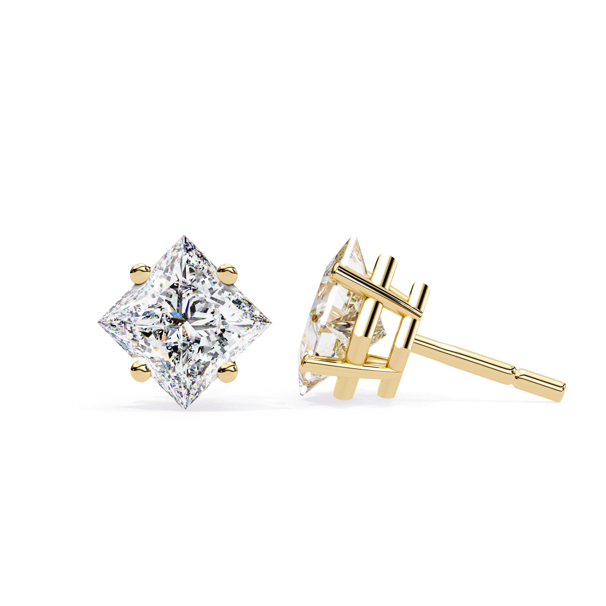 2.39 ct Celestine Shine Earrings 18K