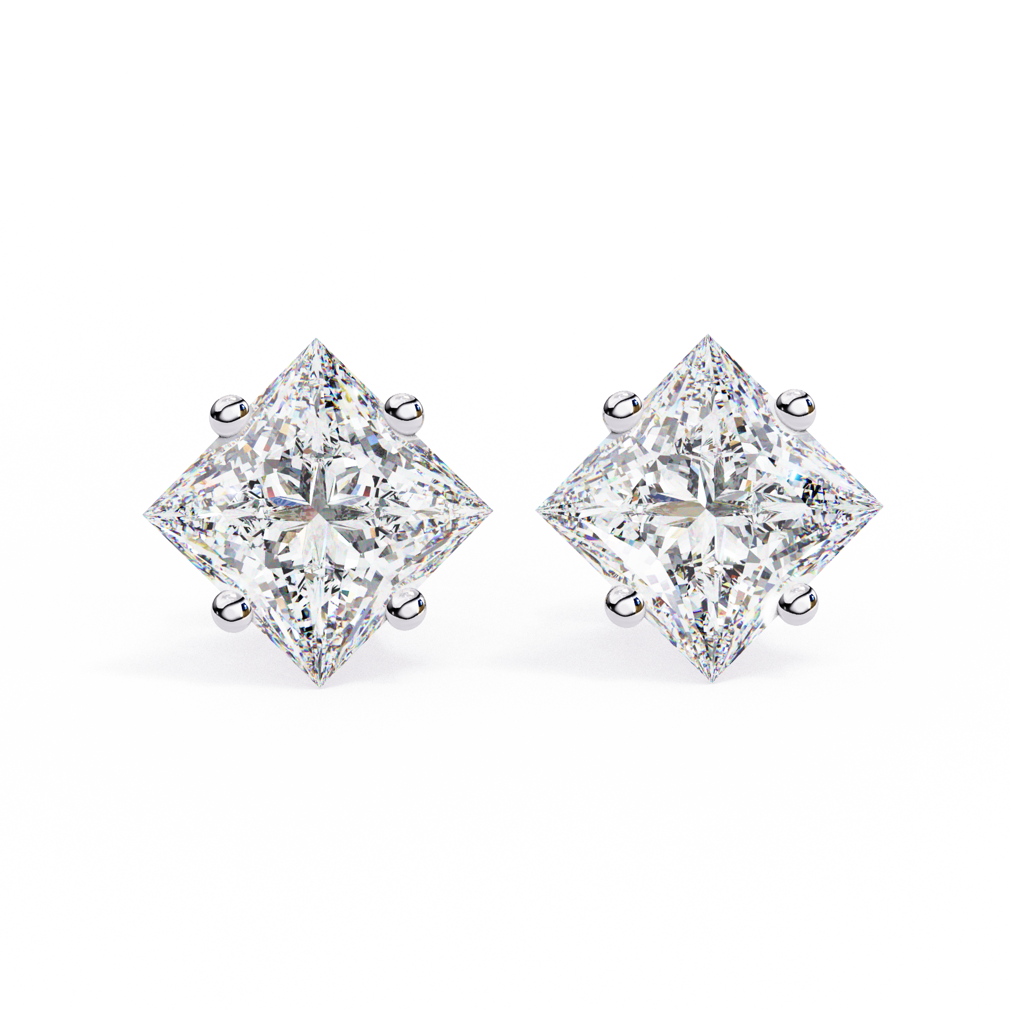2.39 ct Celestine Shine Earrings 18K