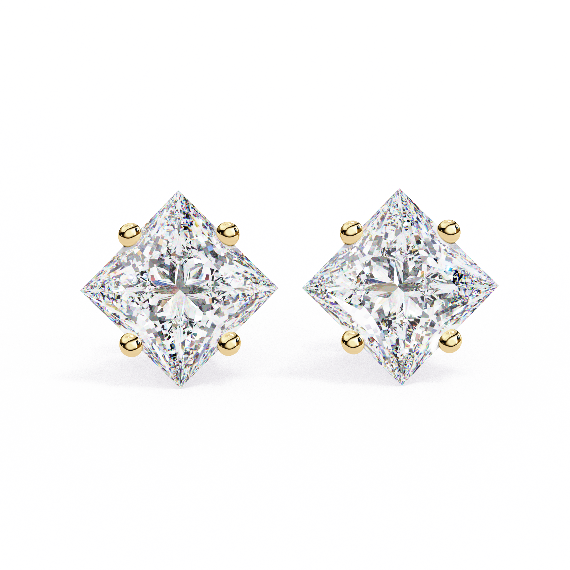 2.39 ct Celestine Shine Earrings 18K