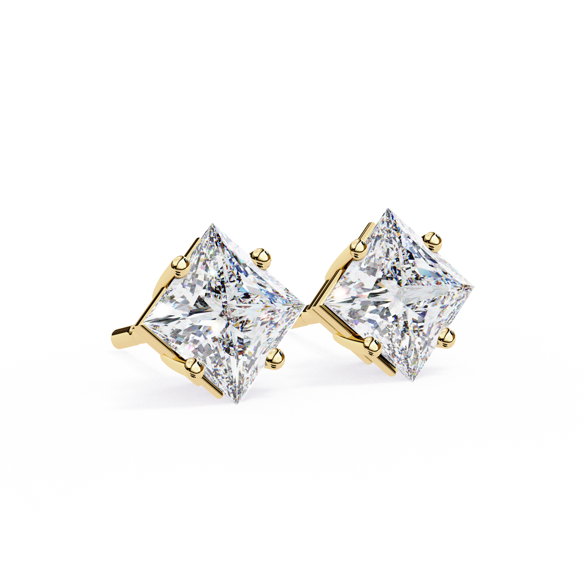 2.39 ct Celestine Shine Earrings 18K
