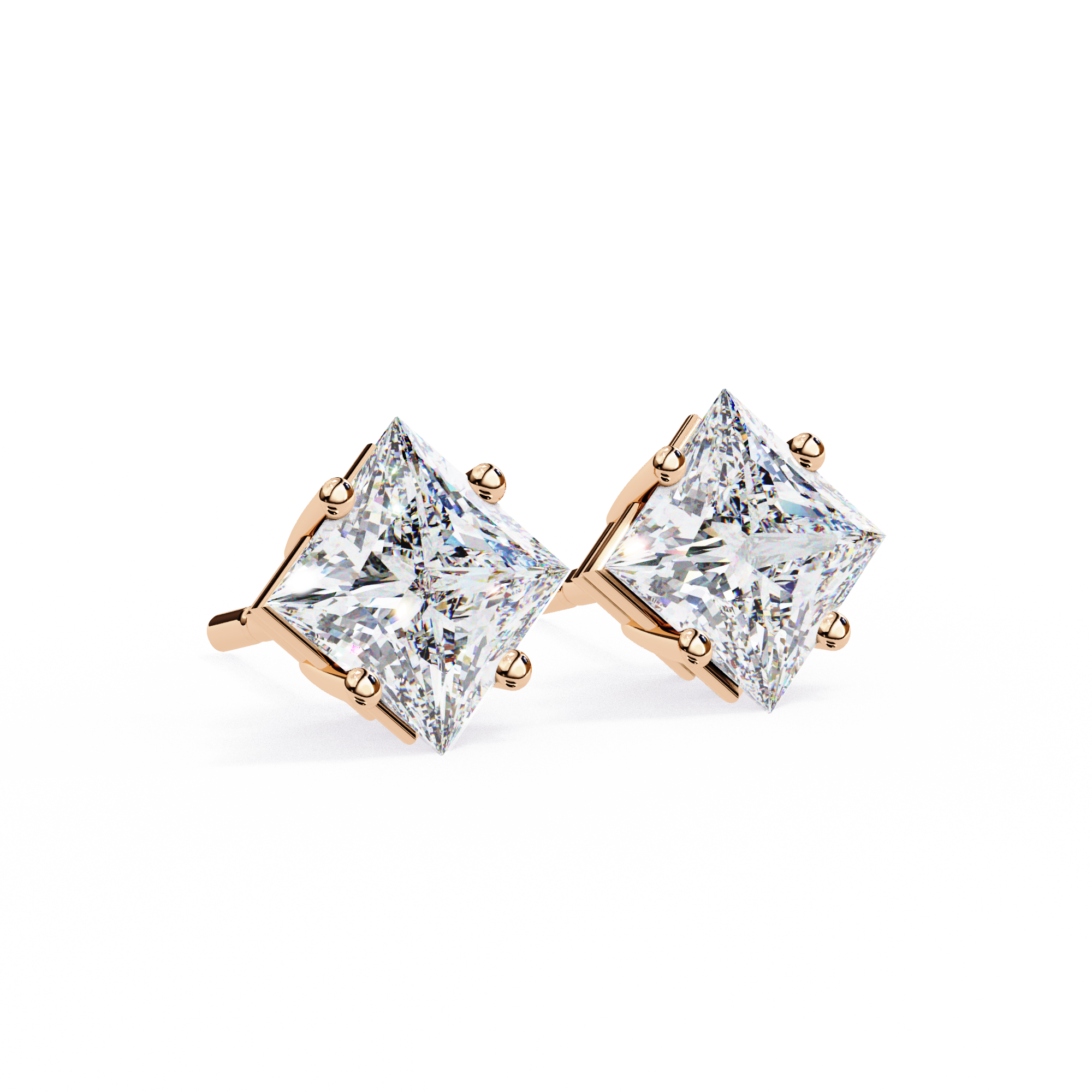 2.39 ct Celestine Shine Earrings 18K