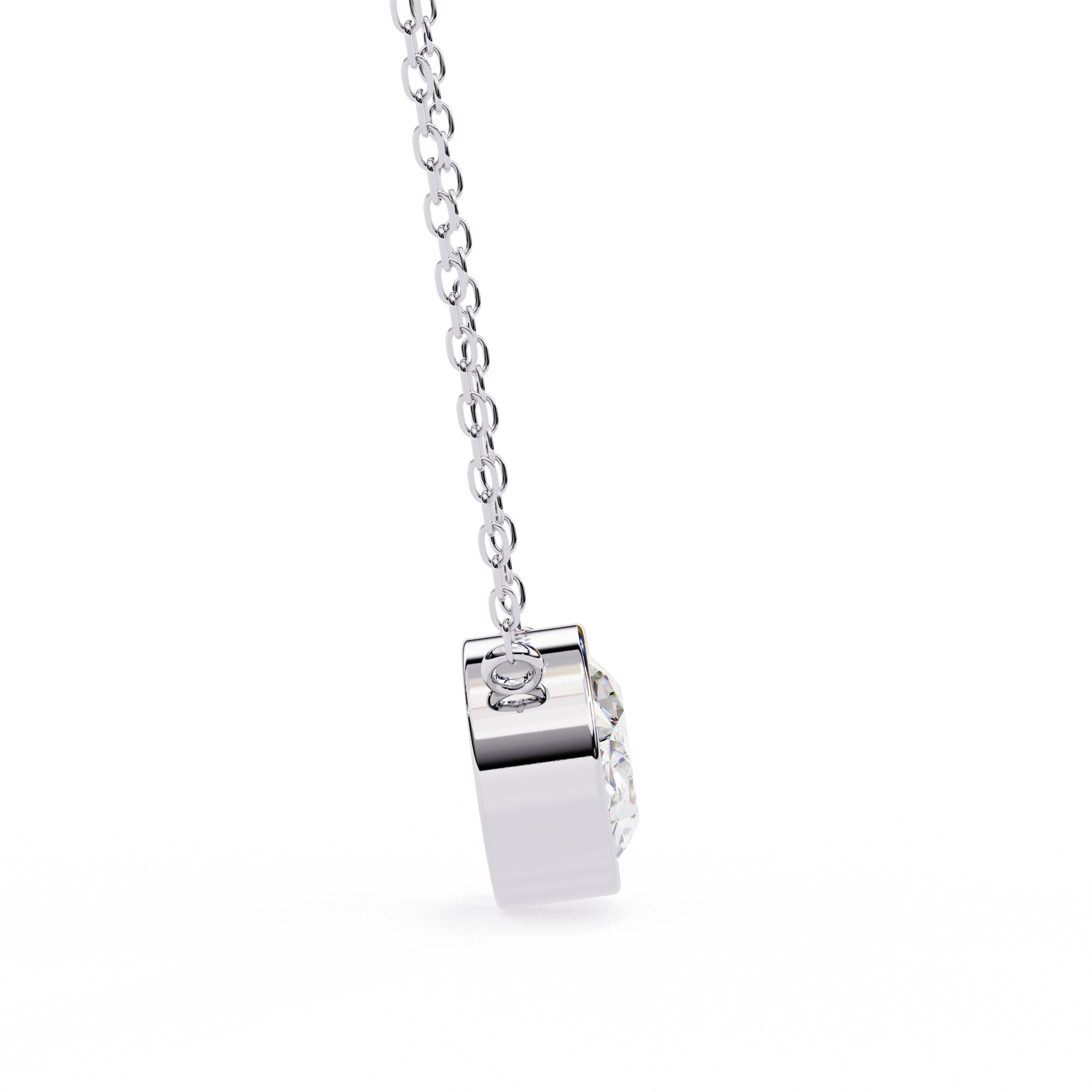 0.76 ct Oval Essence Pendant