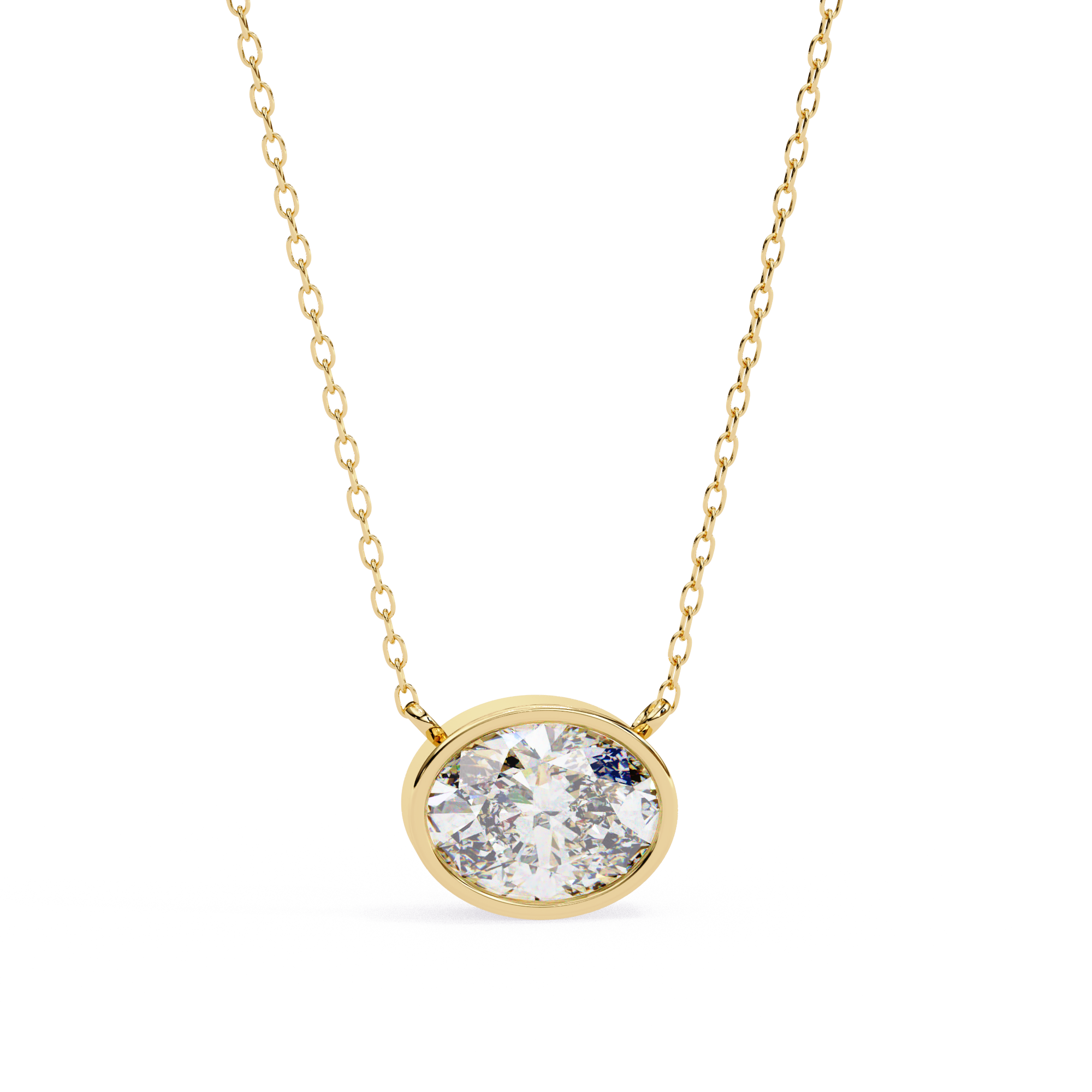 0.76 ct Oval Essence Pendant