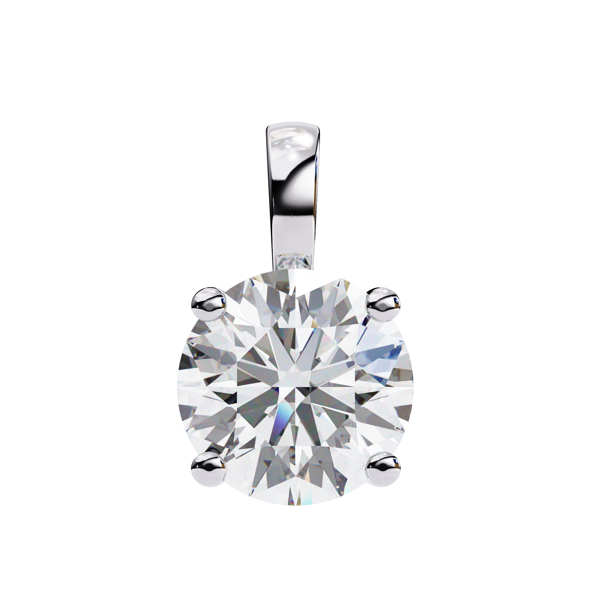 3.01 ct Illustra Halo Pendant