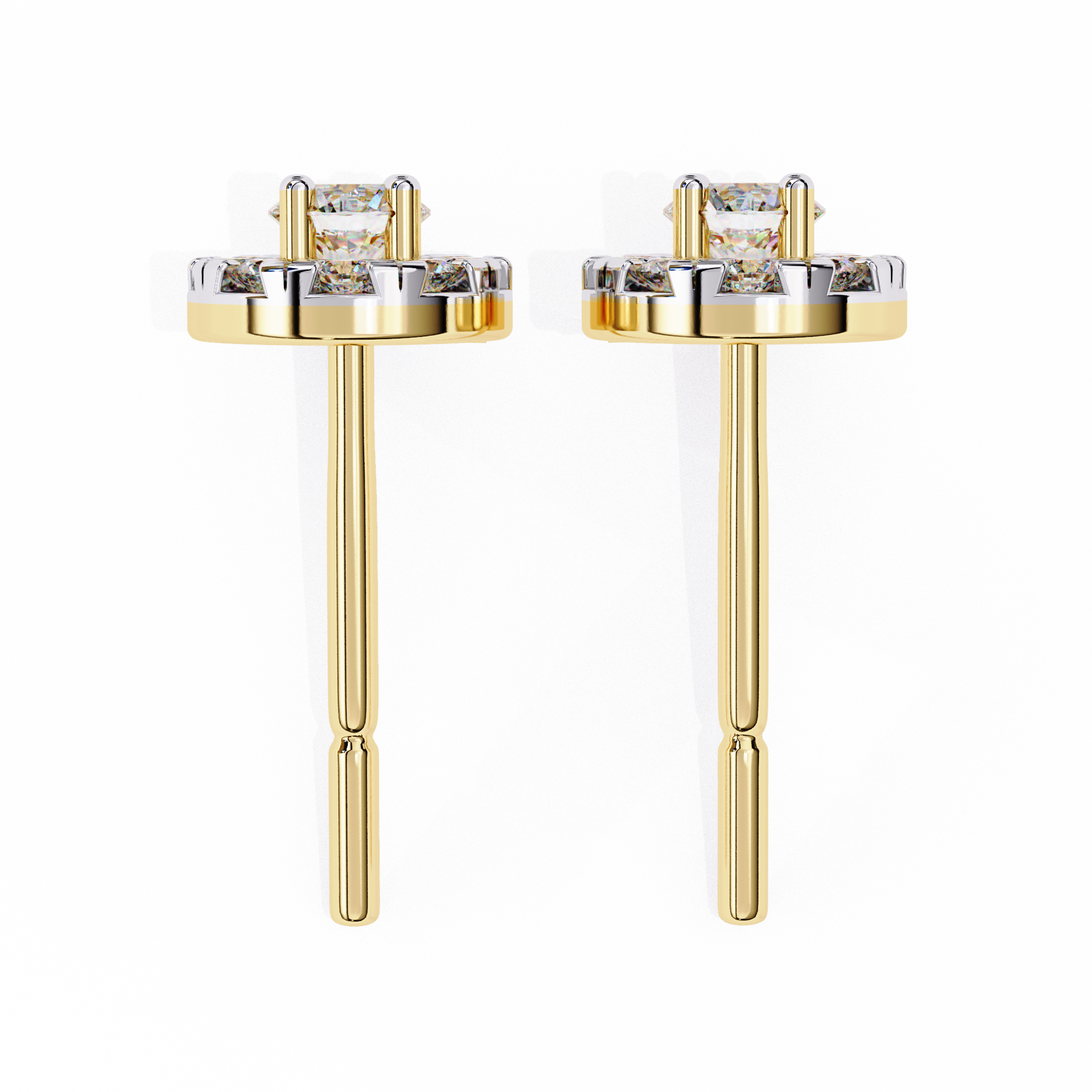 0.26 ct Aurora Spark Earrings 9k