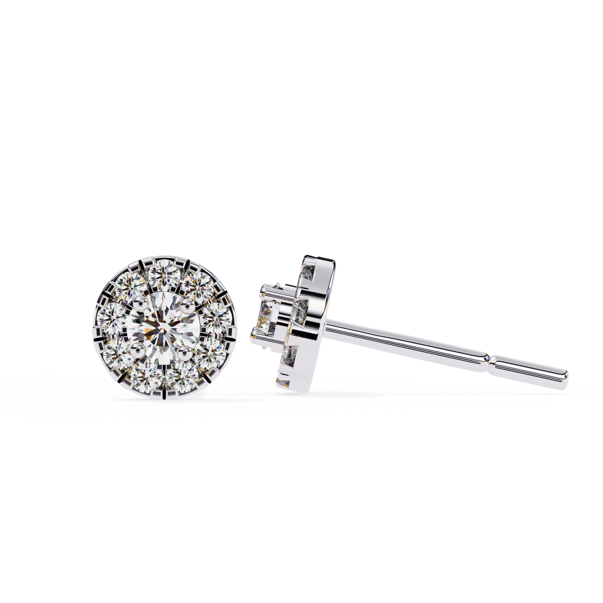0.26 ct Aurora Spark Earrings 9k