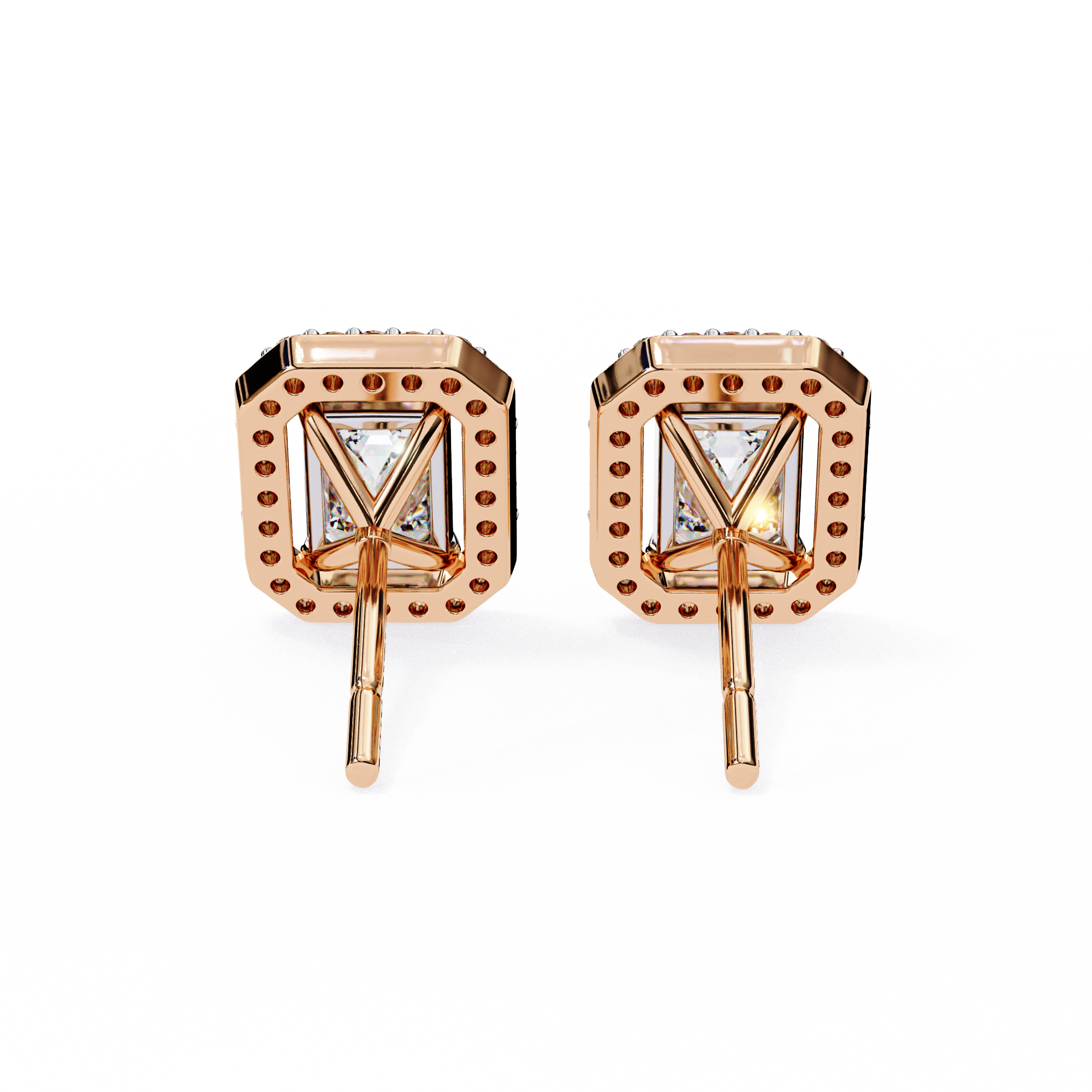 1 ct Lustre Glow Earrings 9k