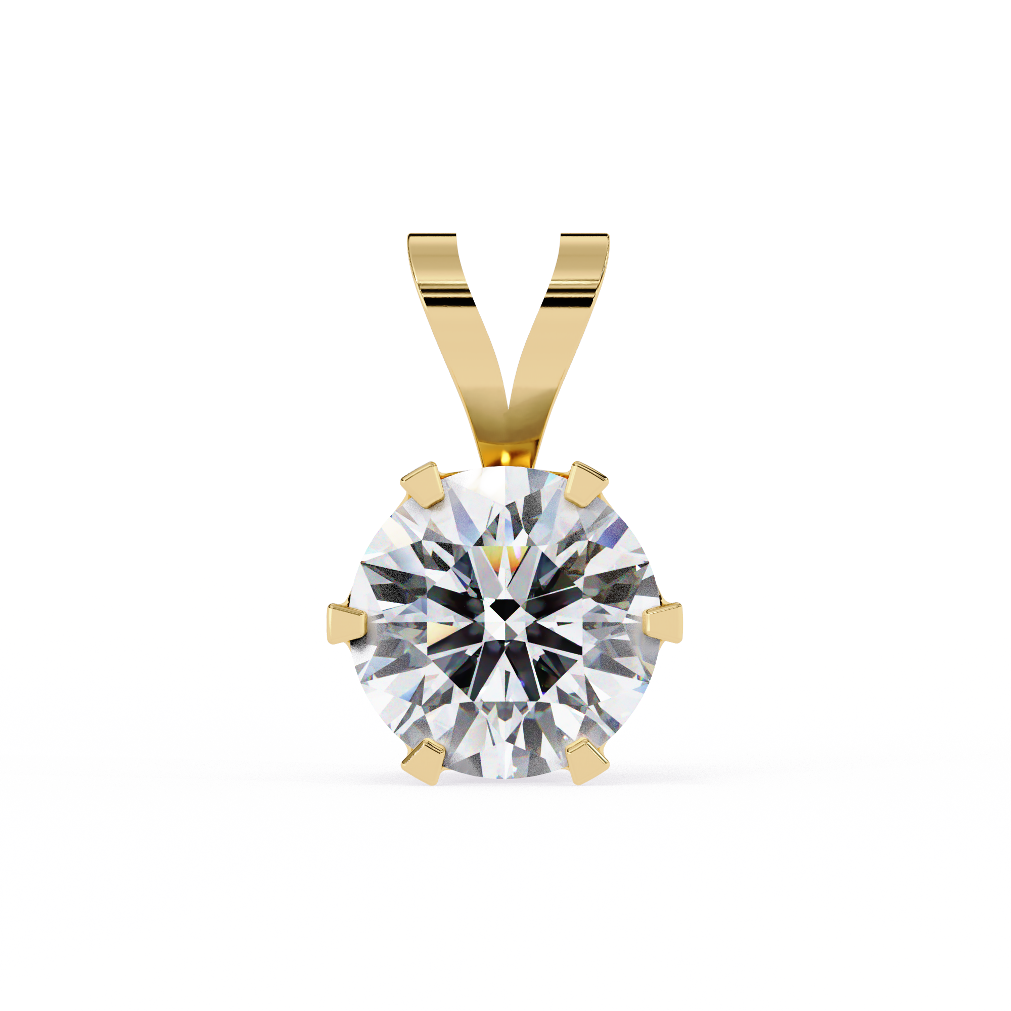 2.14 ct Galactic Gleam Pendant 9k