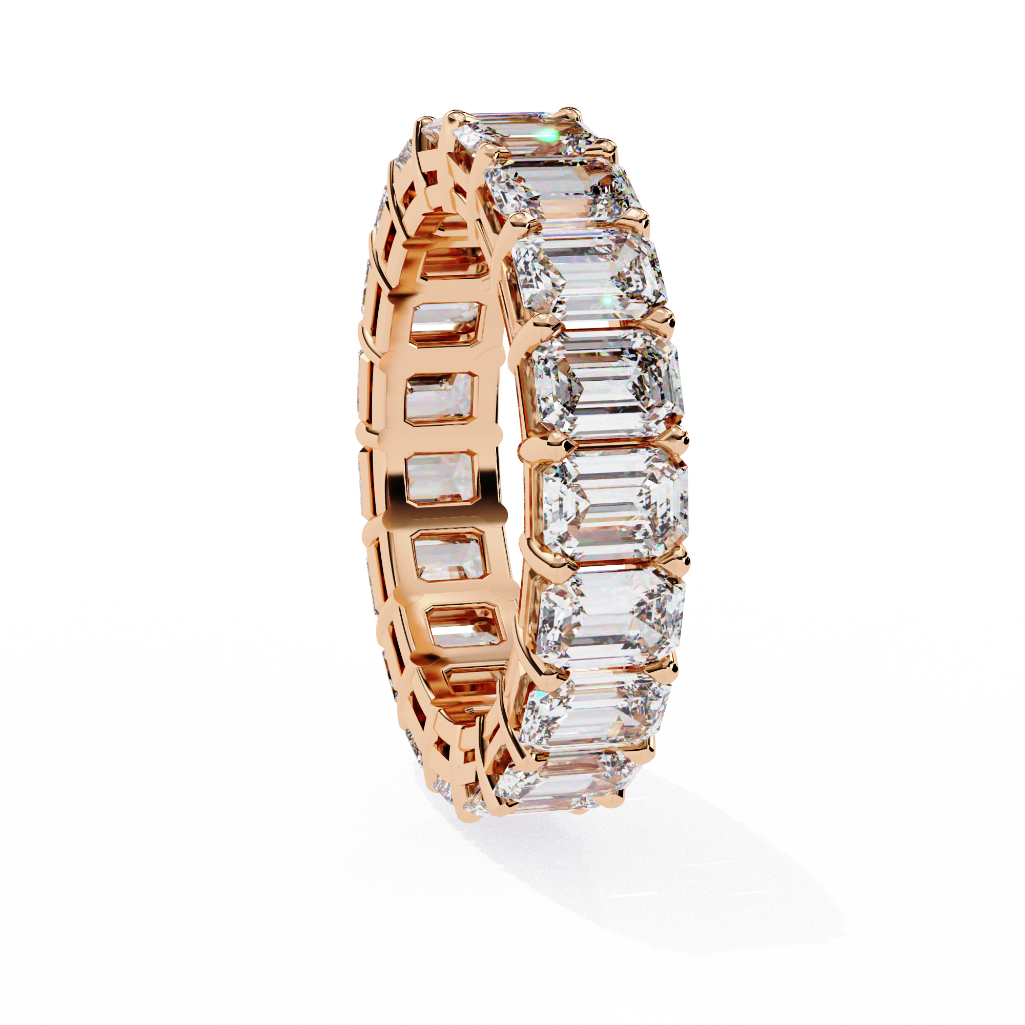 4.88 ct Lush Brilliance Band 9k