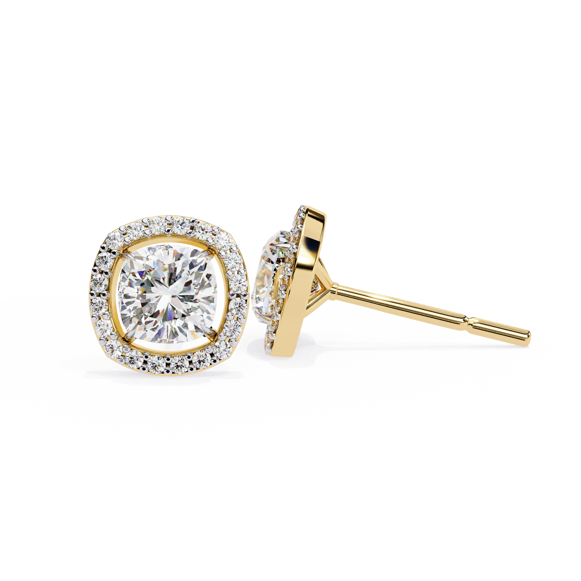 0.96 ct Celeste Radiance Earrings 9k