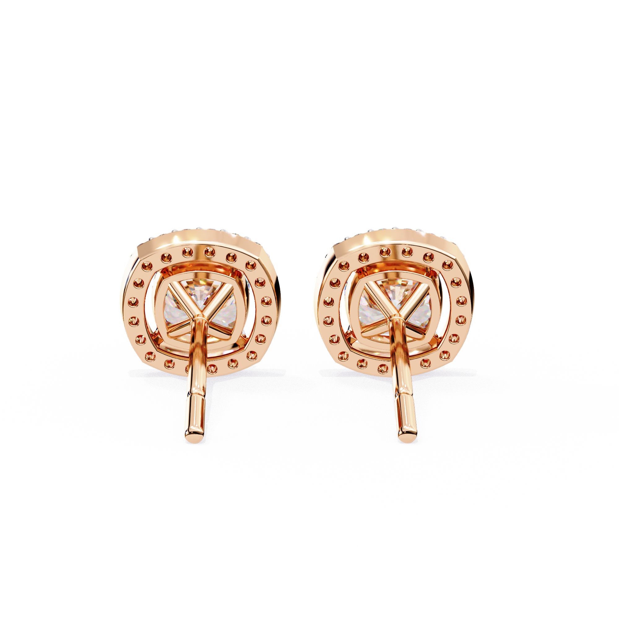 0.96 ct Celeste Radiance Earrings 9k