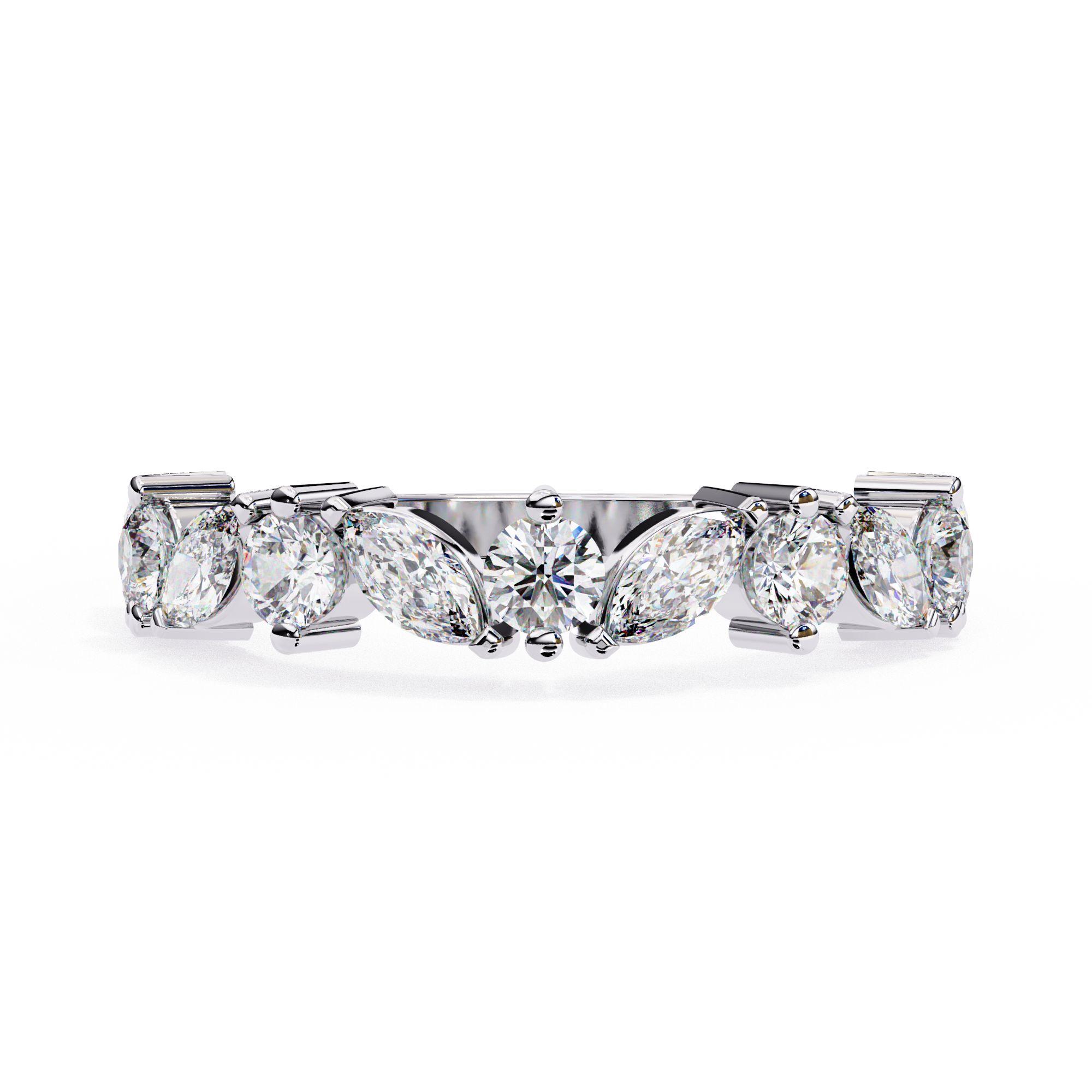 0.90 ct Golden Mirage Band 9k