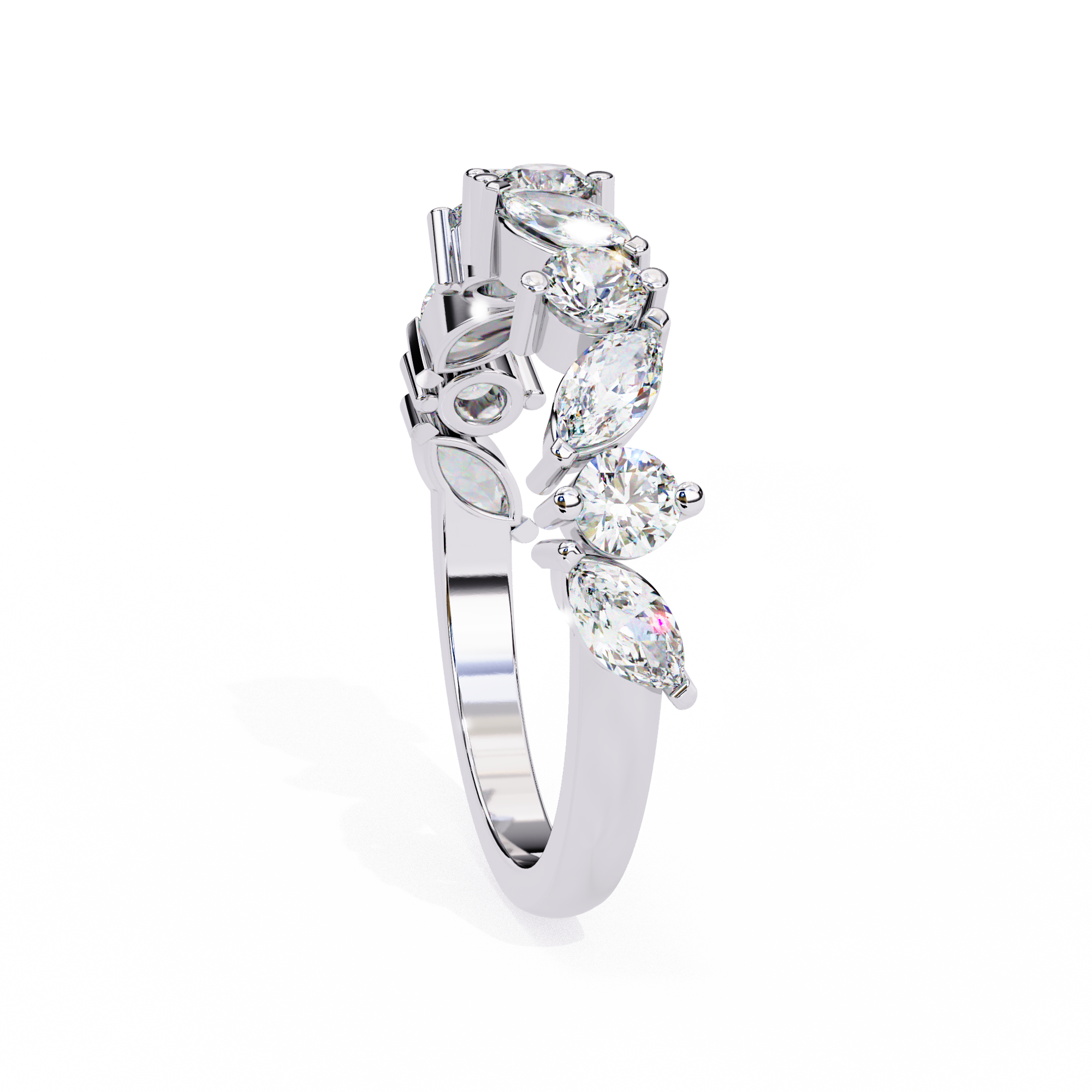 0.90 ct Golden Mirage Band 9k