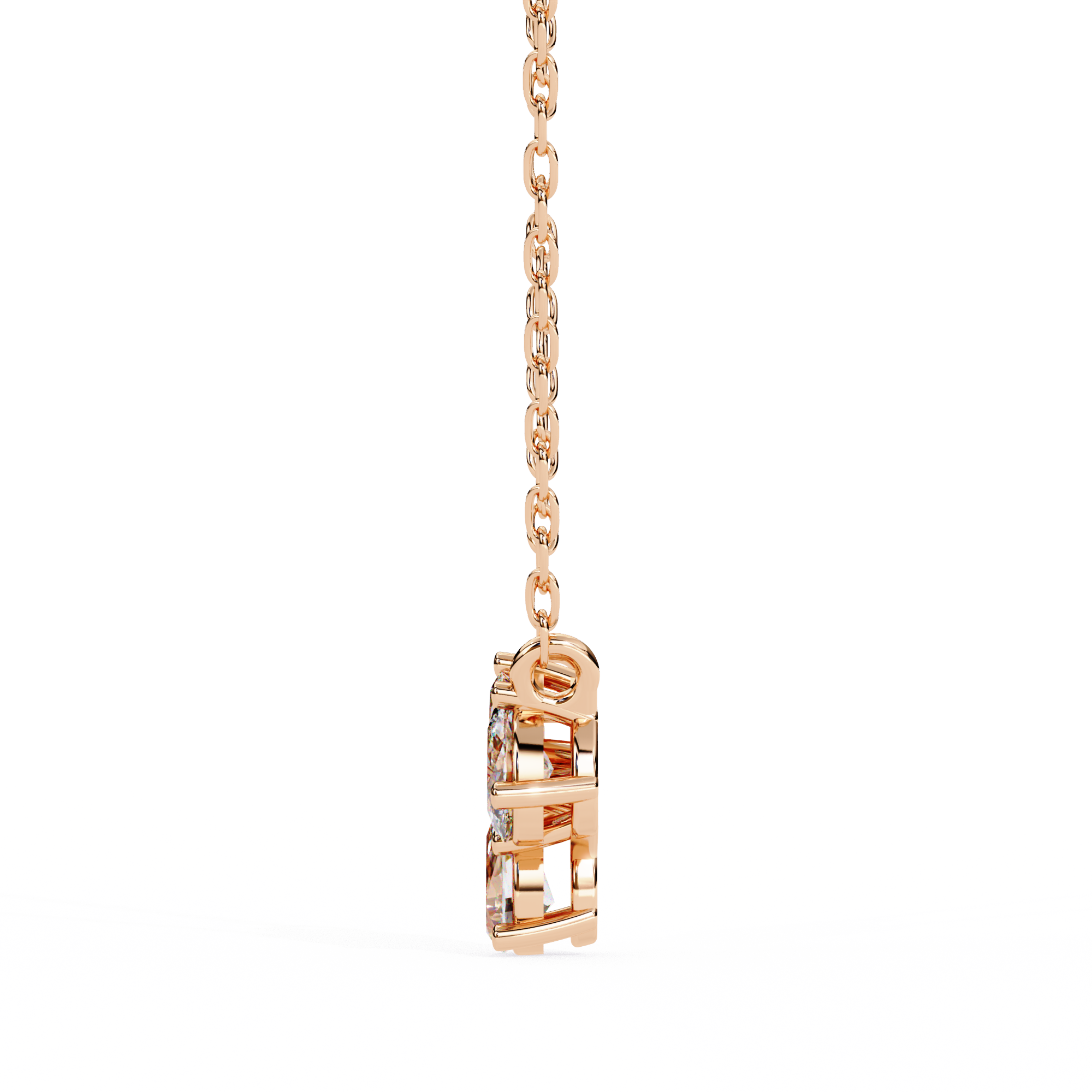 0.92 ct Emerald Harmony Pendant 9k