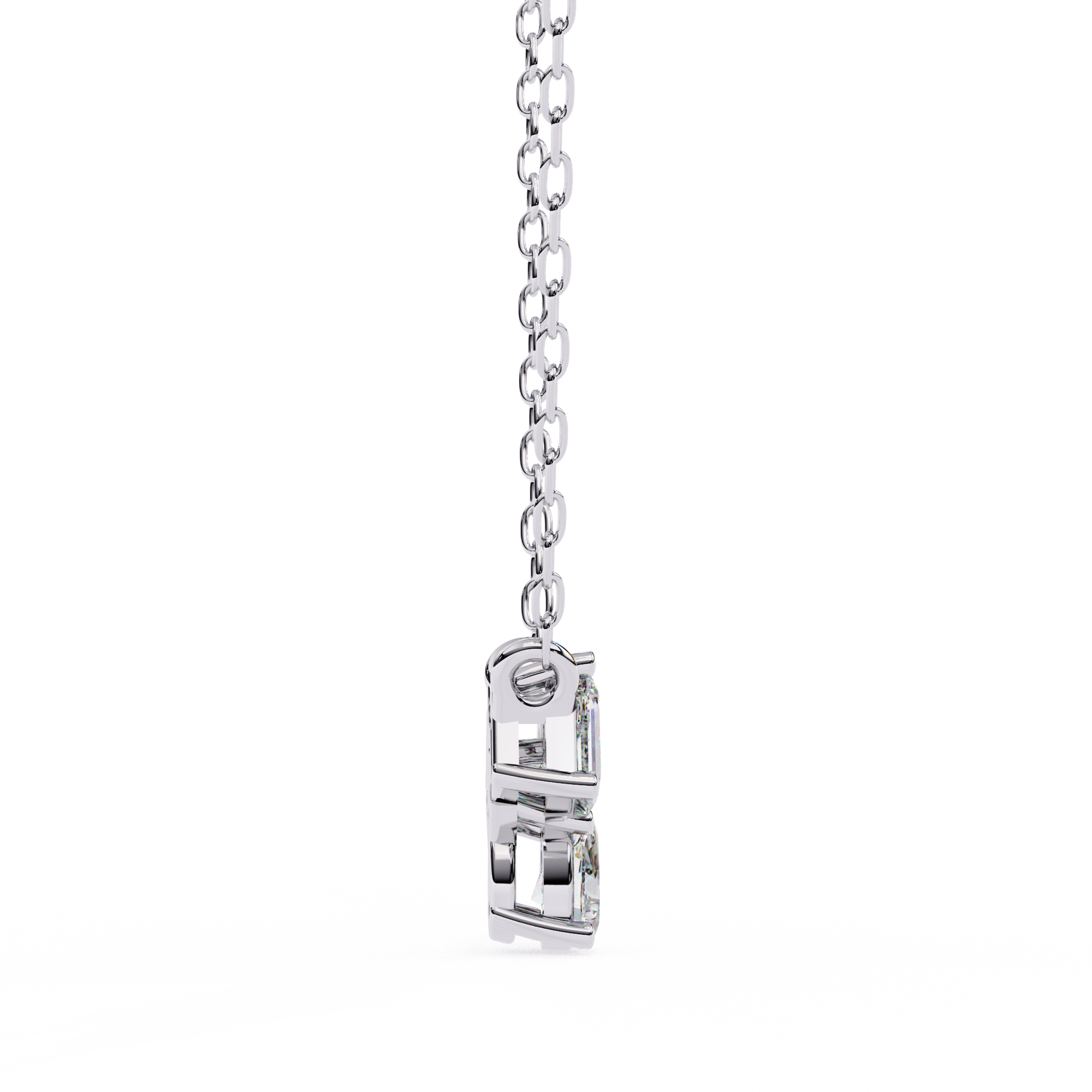 0.92 ct Emerald Harmony Pendant 9k
