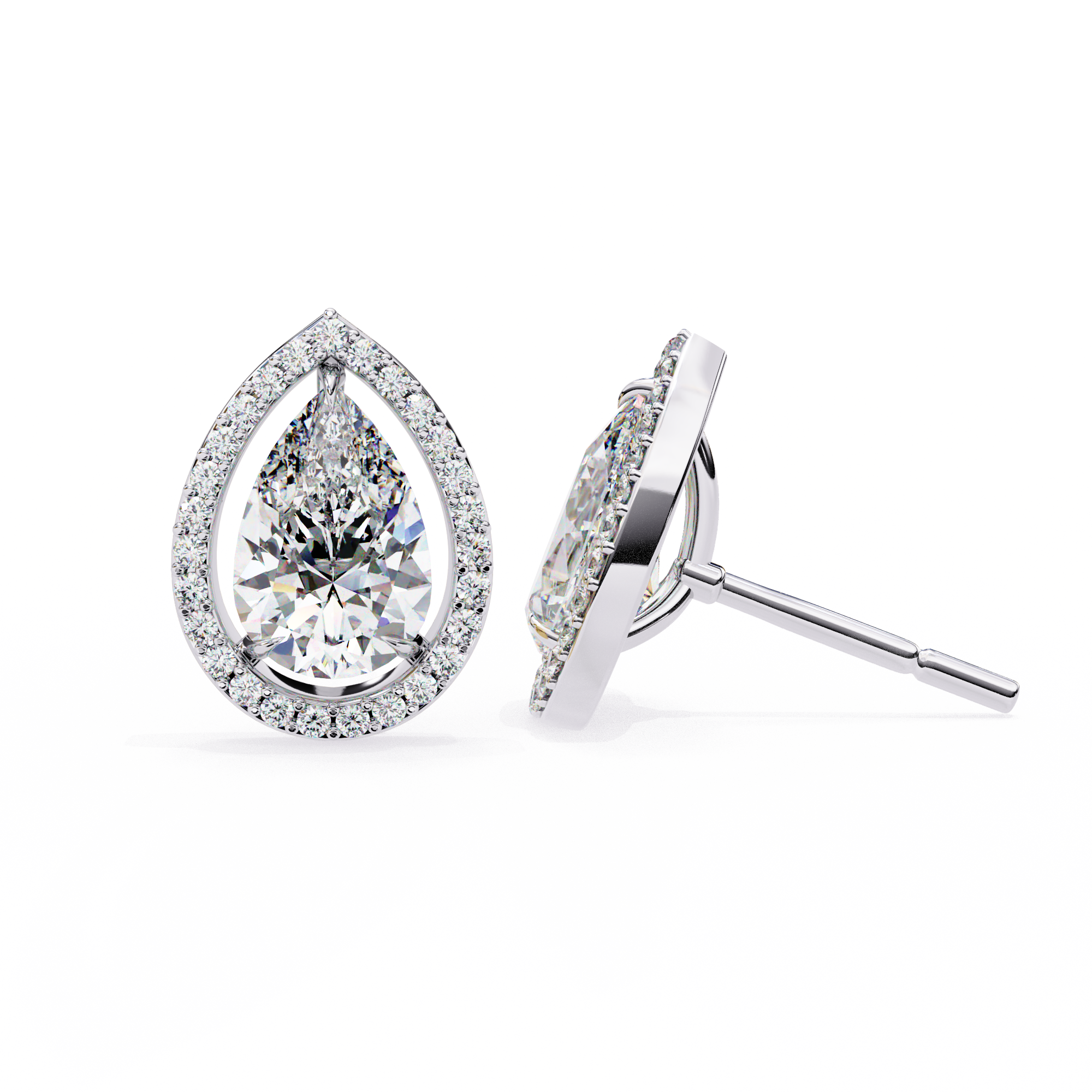 0.81 ct Celestial Dew Earrings 9k