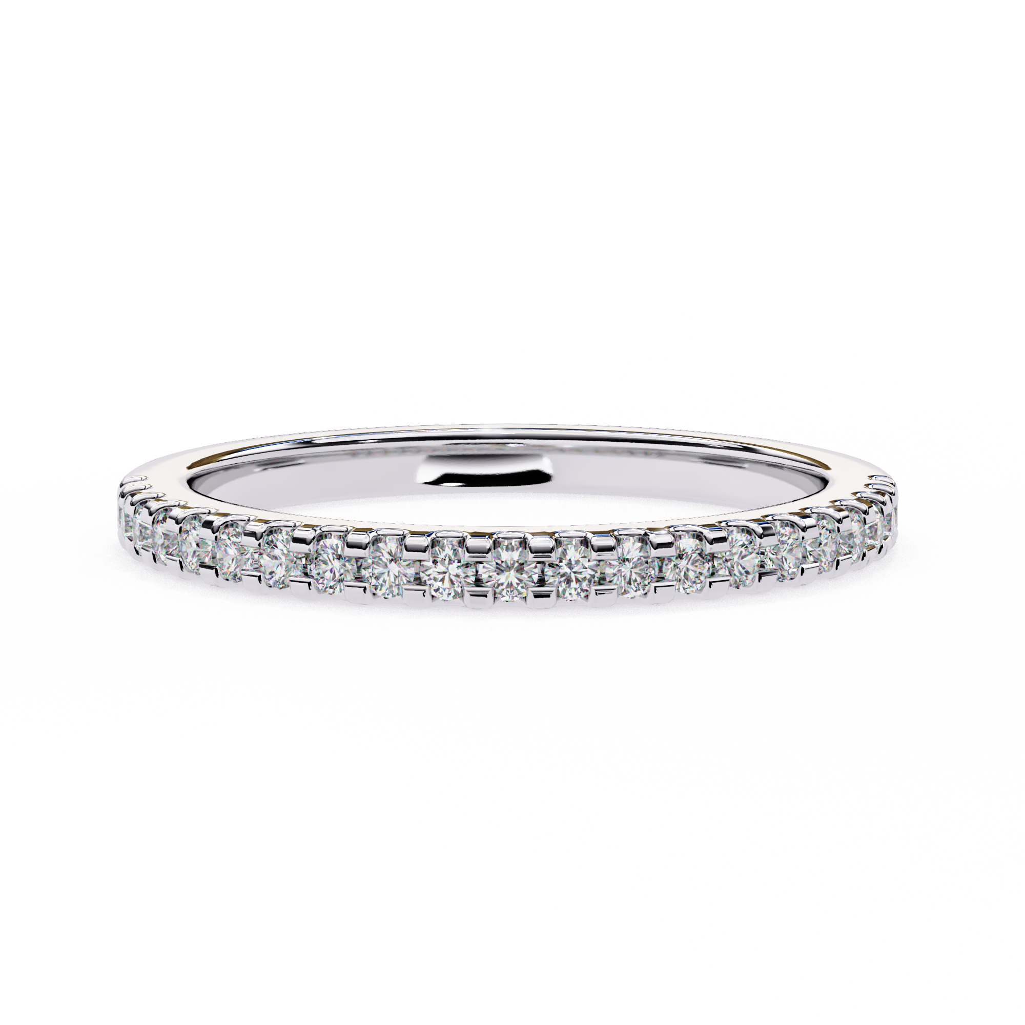 0.22 ct Nova Halo Band 9k
