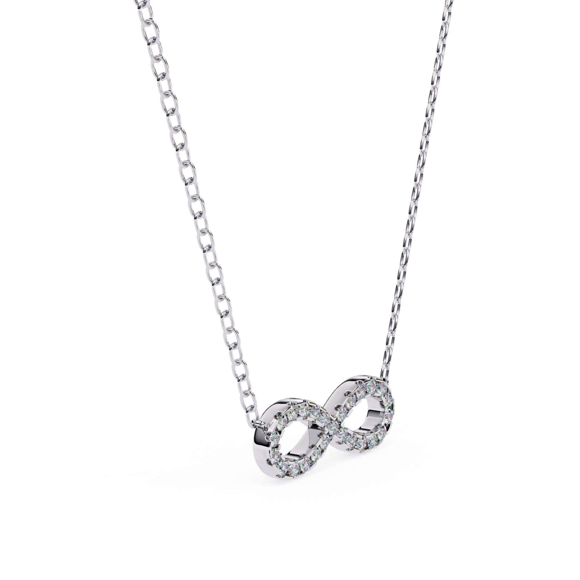 0.32 ct Morning Dew Pendant 9k