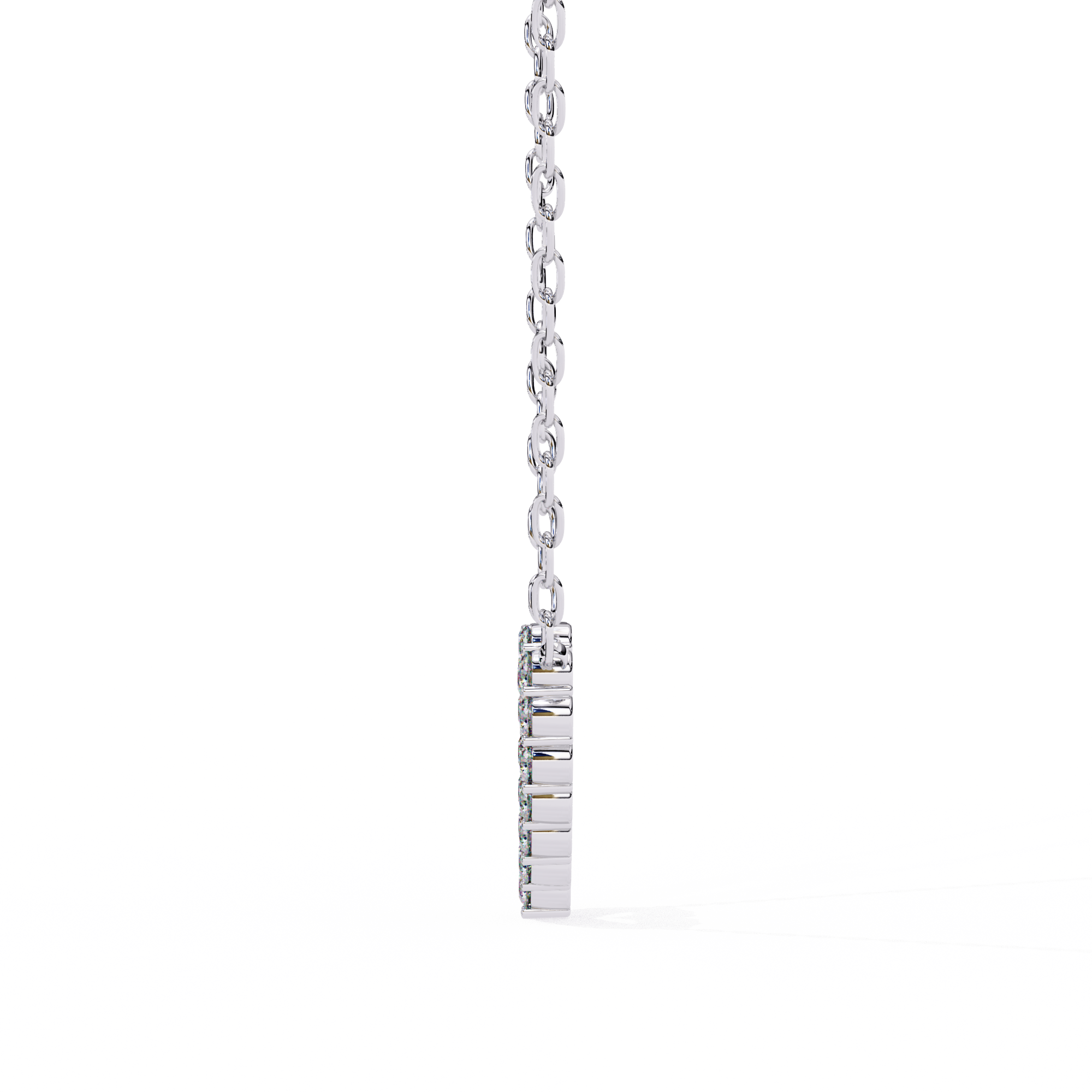 0.37 ct Golden Hour Pendant 9k