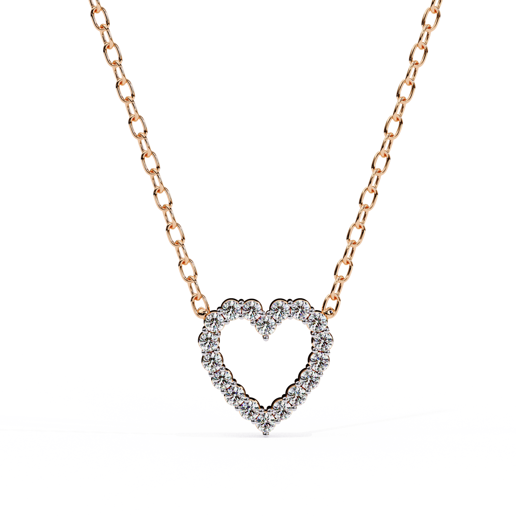 0.37 ct Golden Hour Pendant 9k