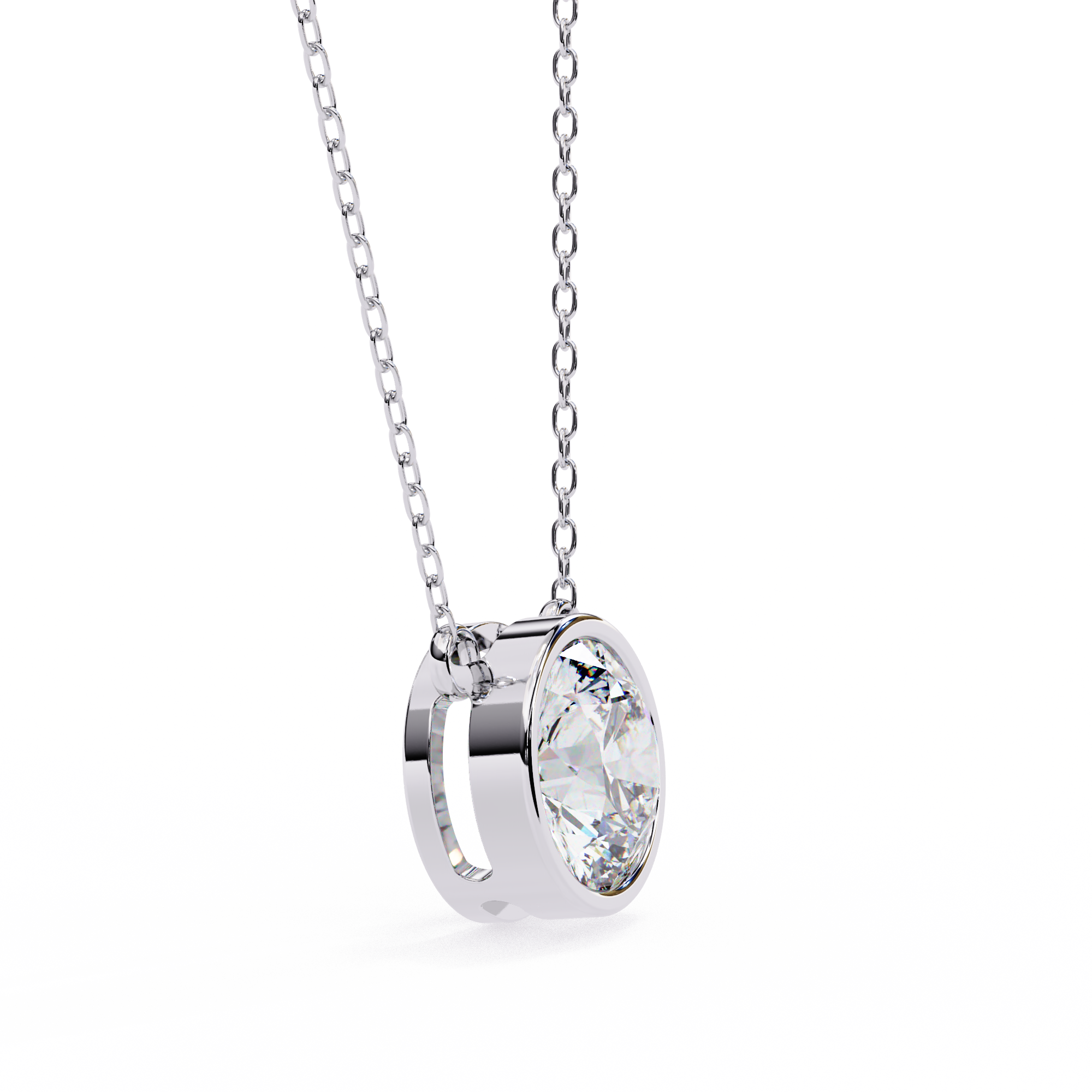 1.78 ct Eternal Spark Pendant 9k