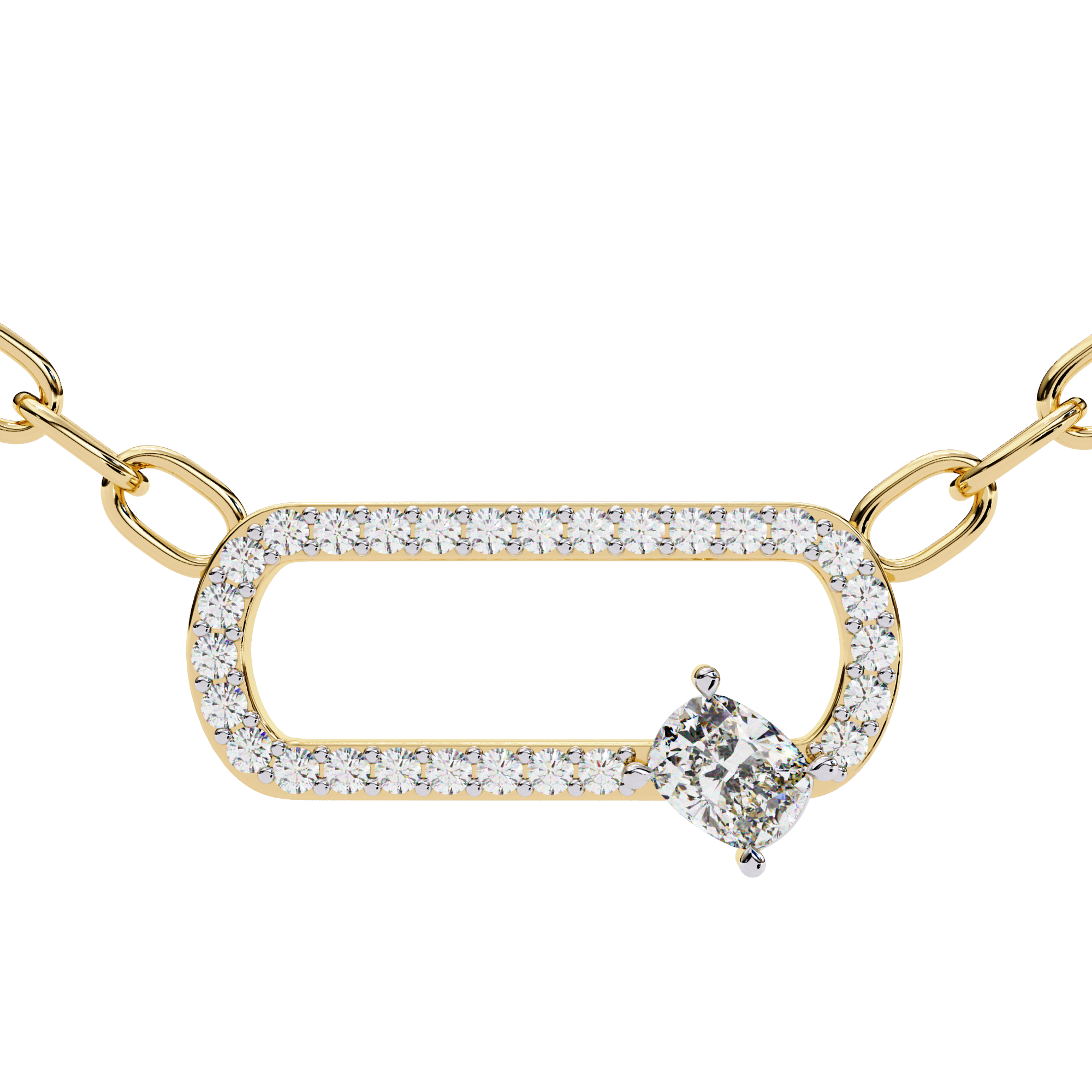 0.36 ct Eterna Square Pendant
