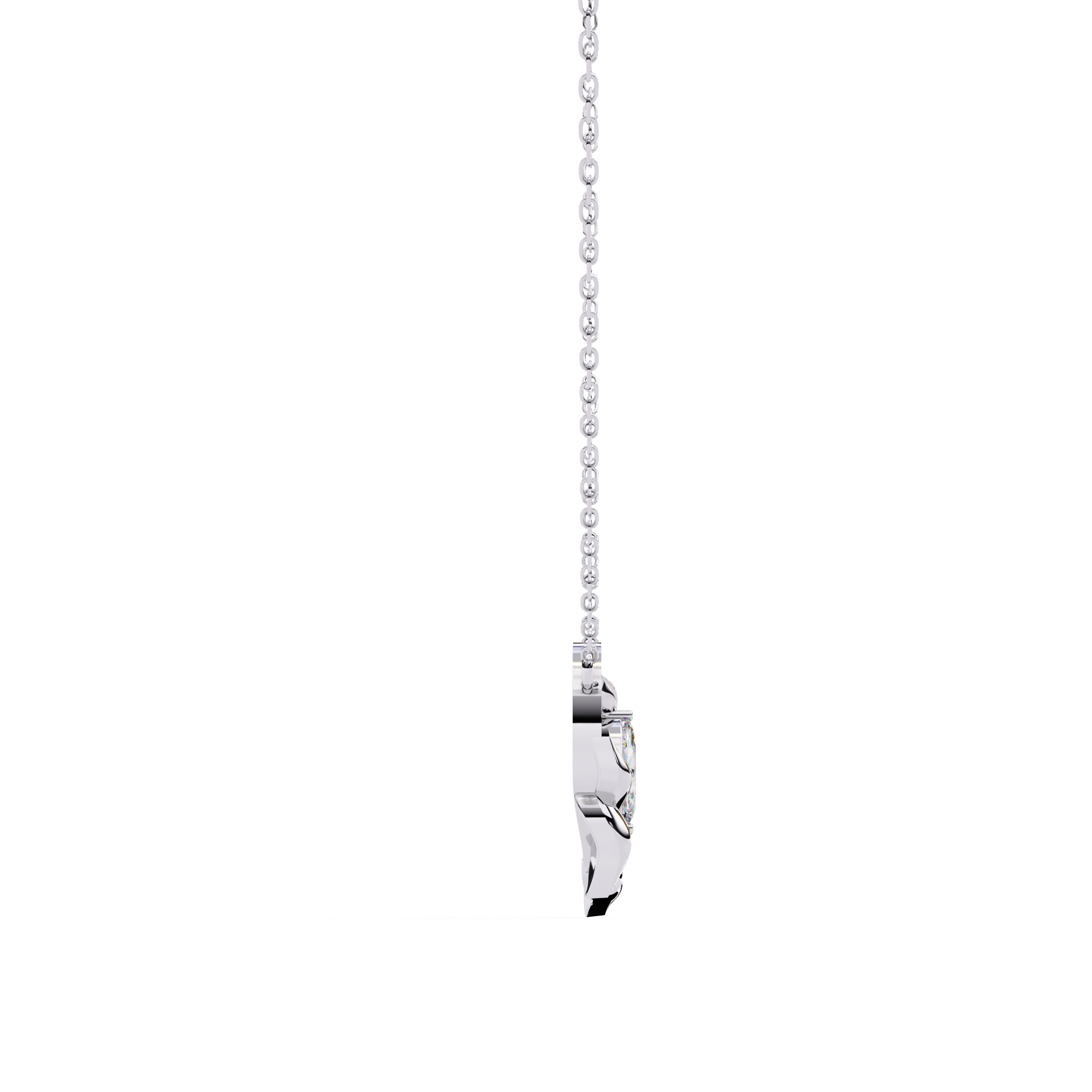 0.47 ct Ethereal Grace Pendant 9k