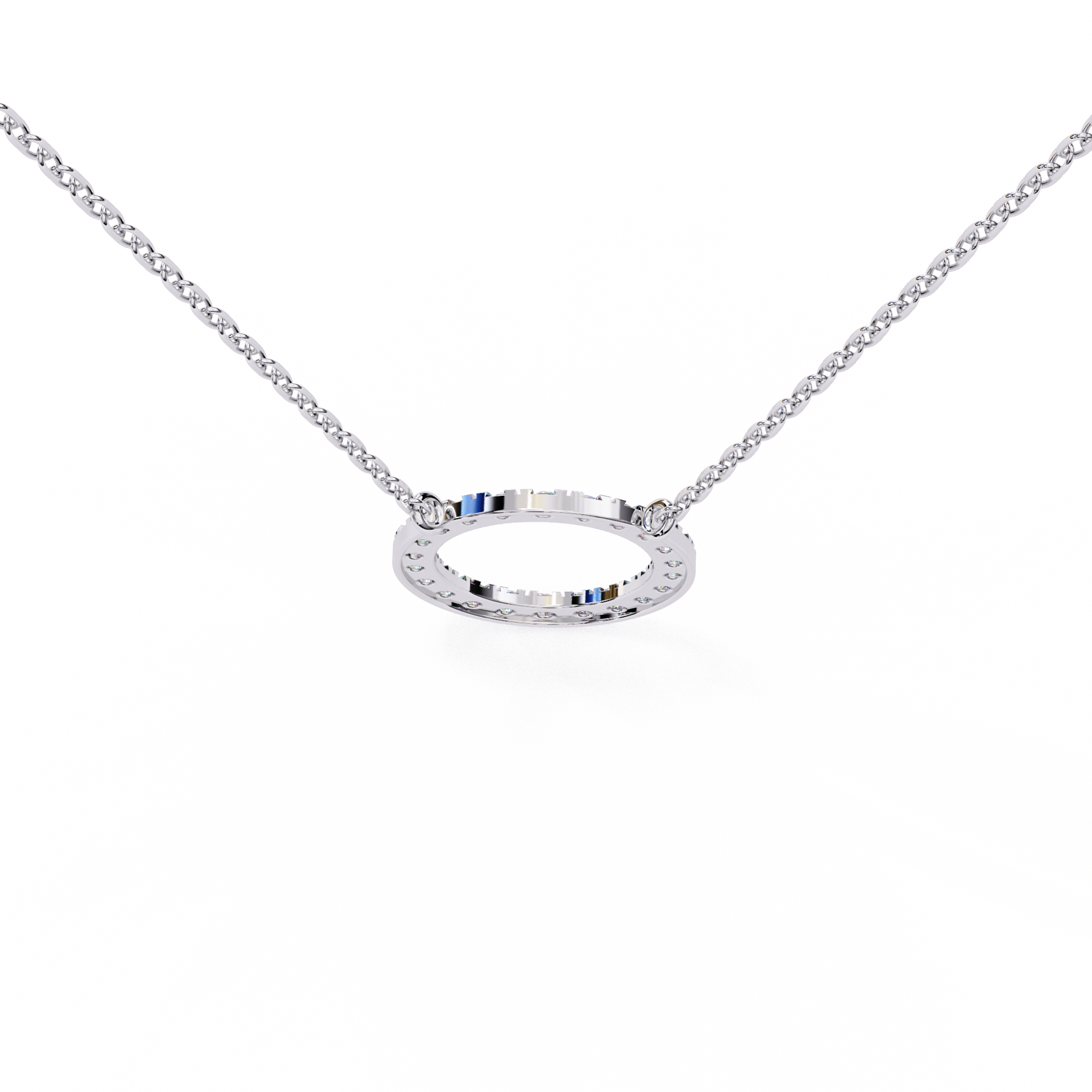 0.34 ct Sunrise Spark Pendant 9k