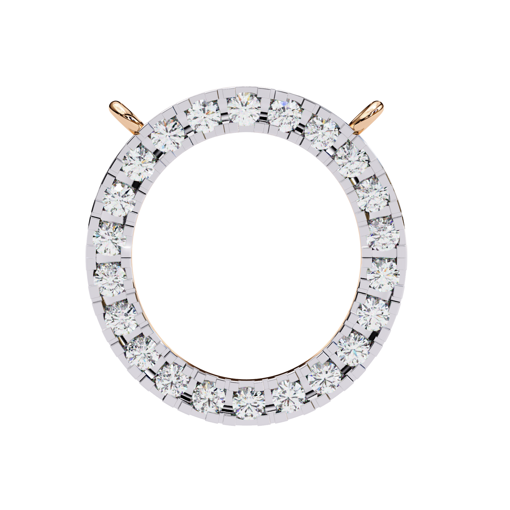 0.34 ct Sunrise Spark Pendant 9k