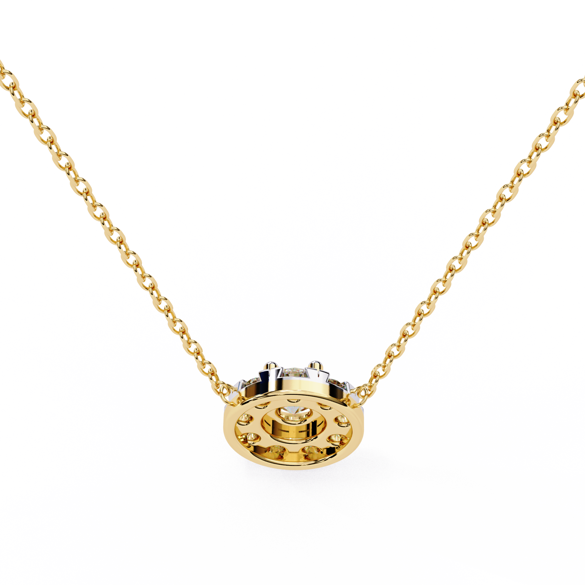 0.24 ct Eclipse Shine Pendant 9k