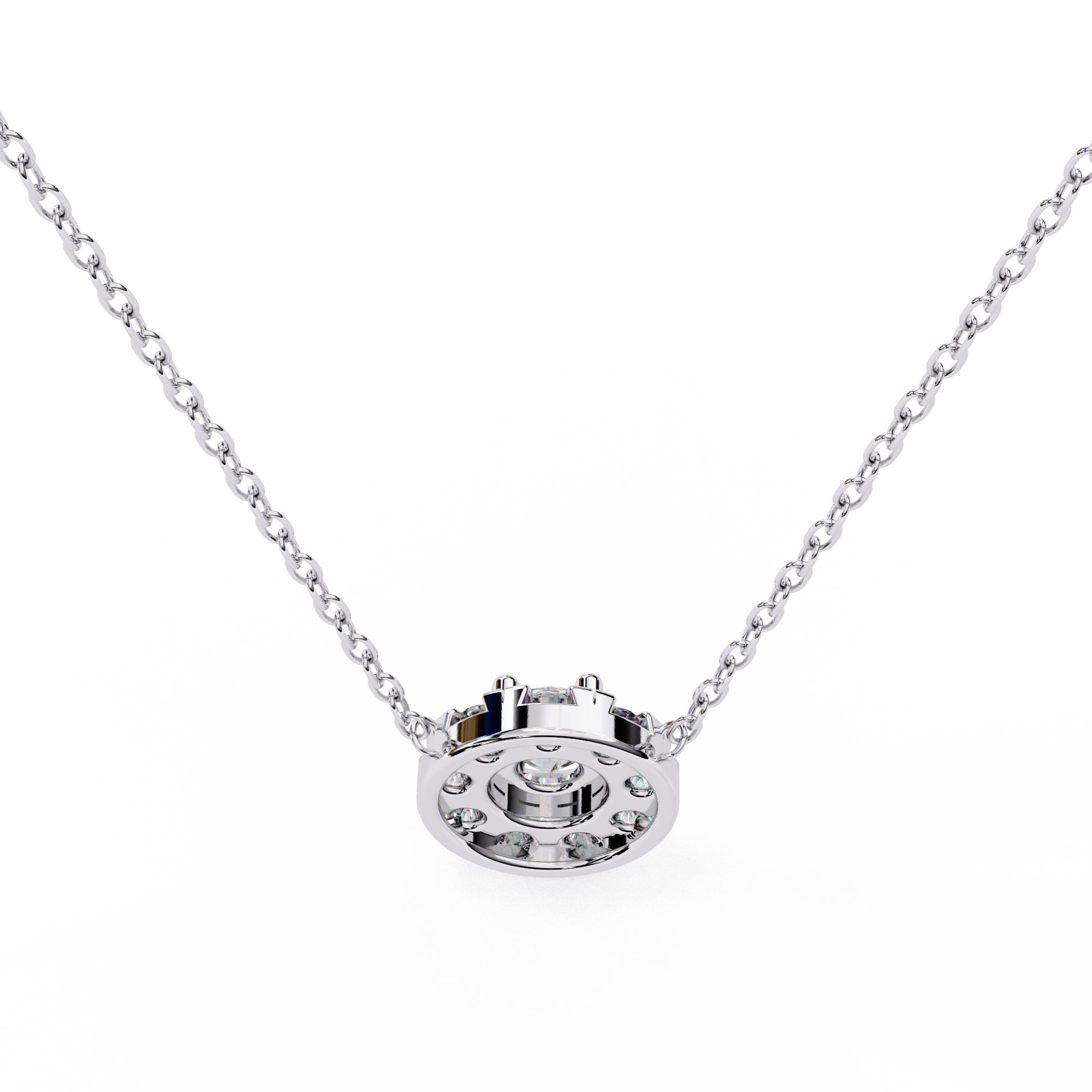 0.24 ct Eclipse Shine Pendant 9k