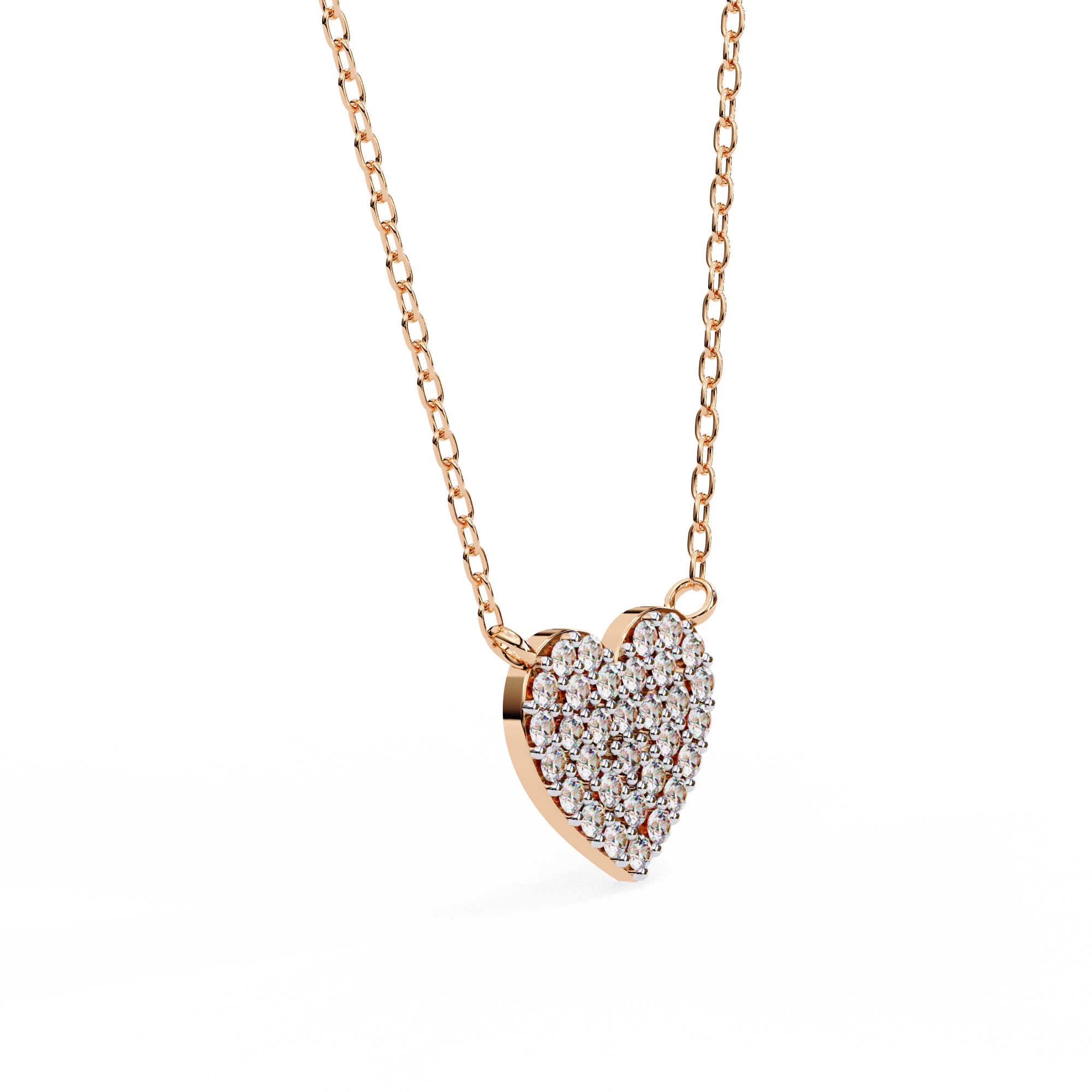 0.21 ct Golden Radiance Pendant 9k